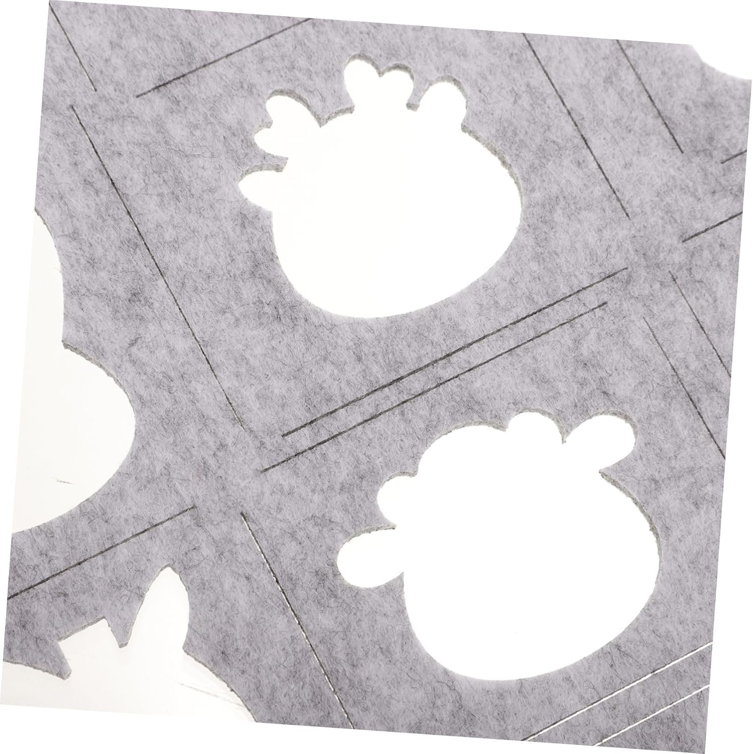 5pcs Needlefelt Templates Kit Wool Applique Felting Molds DIY Felting Craft Stencils for