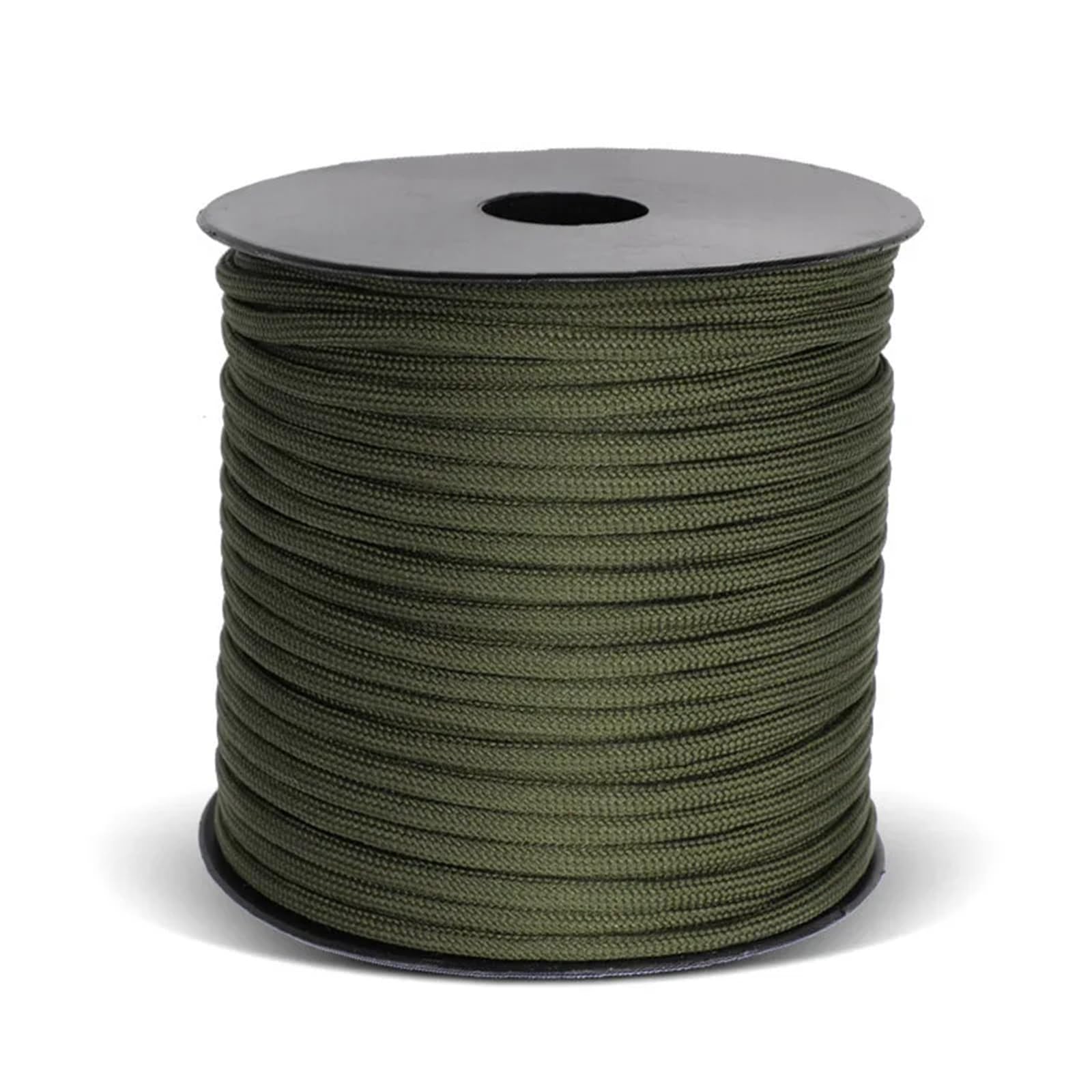 Paracord 9 Strand 4mm 650 Paracord 50m 100m Parachute Cord Camping DIY Weaving Rope Outdoor Survival Line(9C Green,100M)