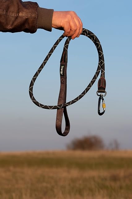 Foto 2 de 8 de iEnergy GEM Sport, Correa para Perros de adiestramiento y Exterior, 150 cm Negro Talla única
