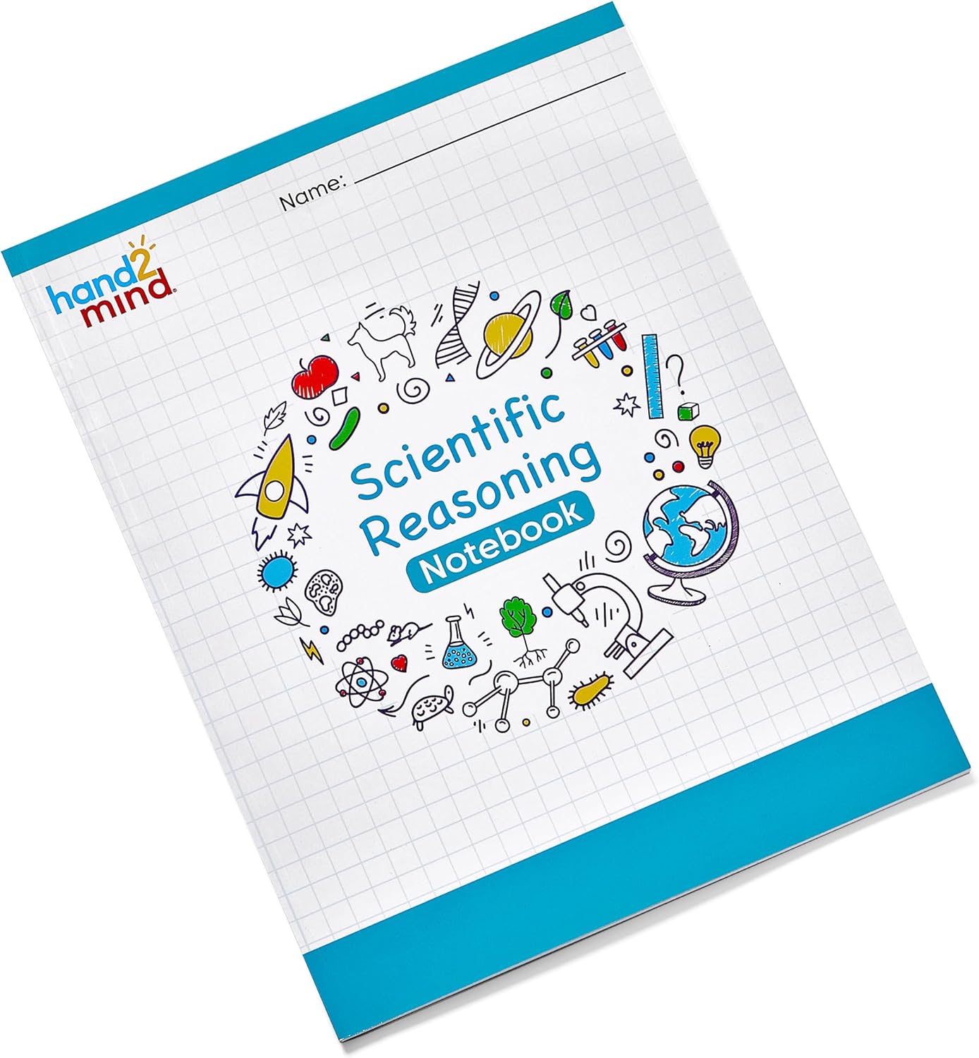hand2mind Scientific Reasoning Notebook, Grades K–2, Elementary Classroom Must Haves, Science Teacher Supplies, STEM Lab Notebooks for Kids (Set of 10)