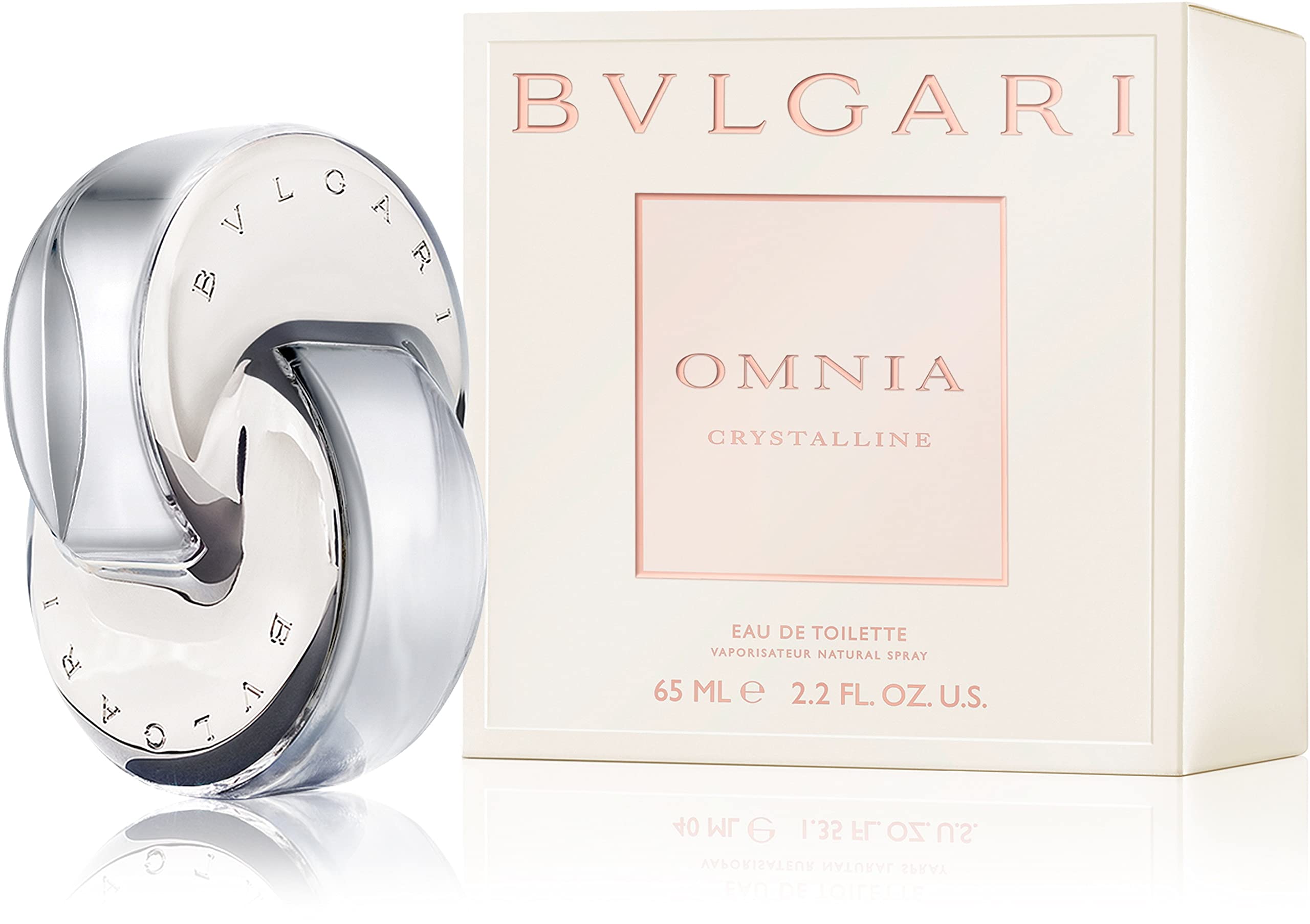 香水(女性用) BVLGARI OMNIA Eau de Toilette 65ml Bvlgari Omnia Crystalline for Women Eau De Toilette Spray, 2.2 fl