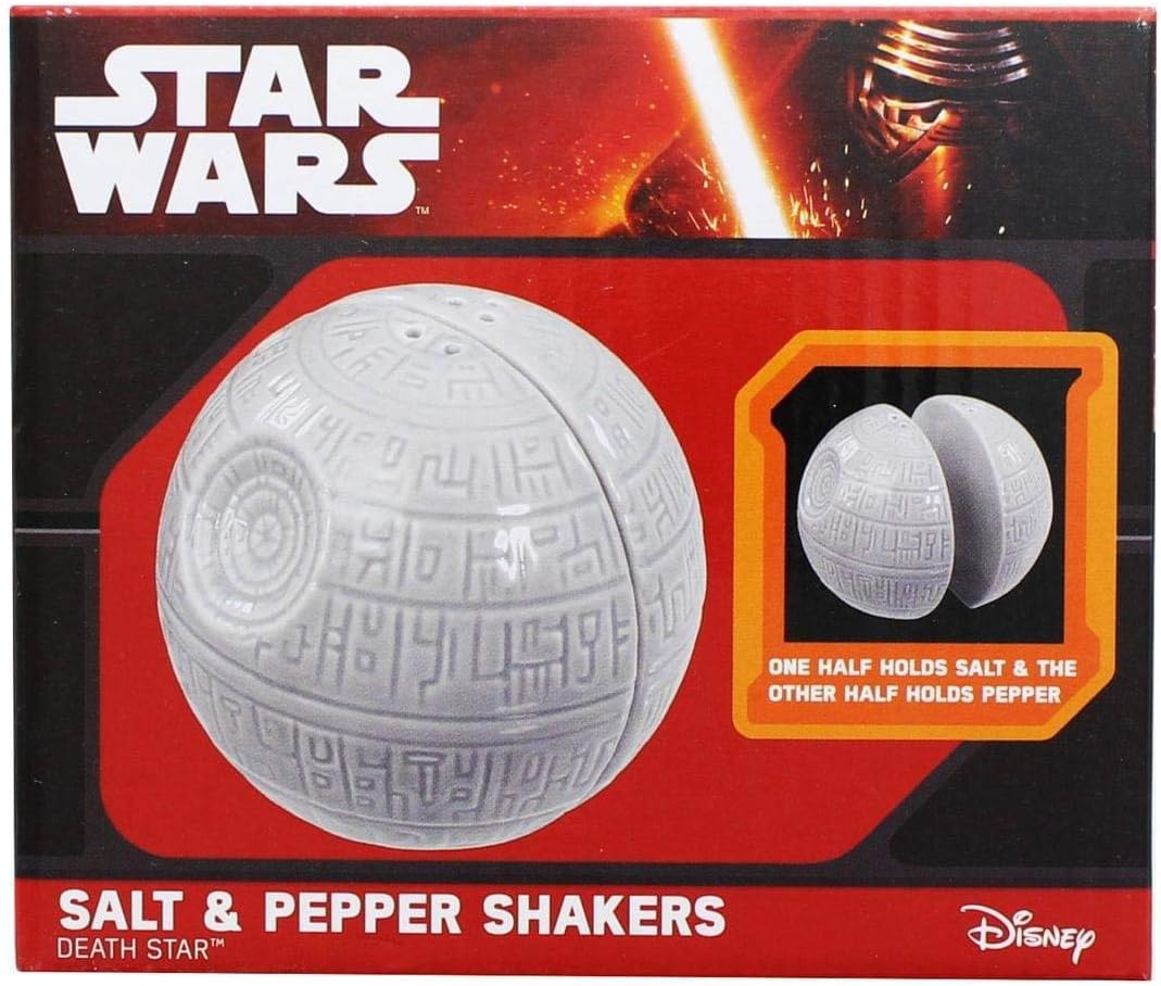Star Wars Death Star Salt & Pepper Shakers