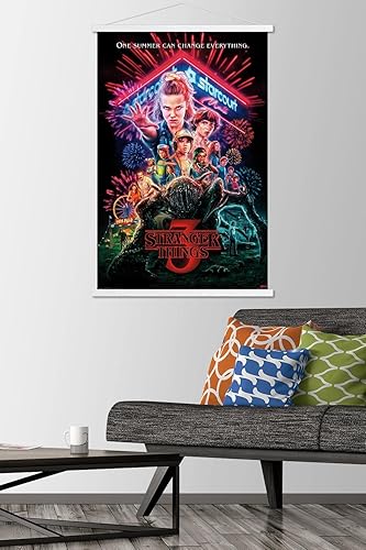 Vista 81 de Trends International - Stranger Things de Netflix: Temporada 3, póster para pared de una hoja, 57 x 86 cm, versión de alta calidad no enmarcada