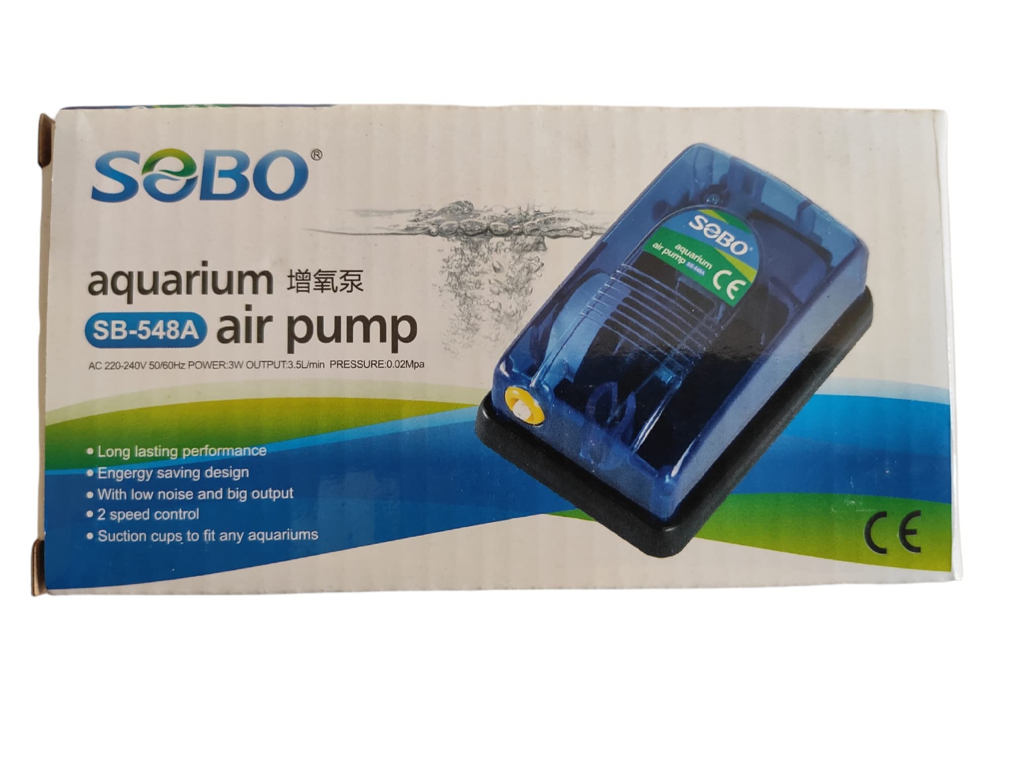 Sobo Aquarium Air Pump SB-548A (B09Q1NG4R9) Amazon Price History, Amazon Price Tracker