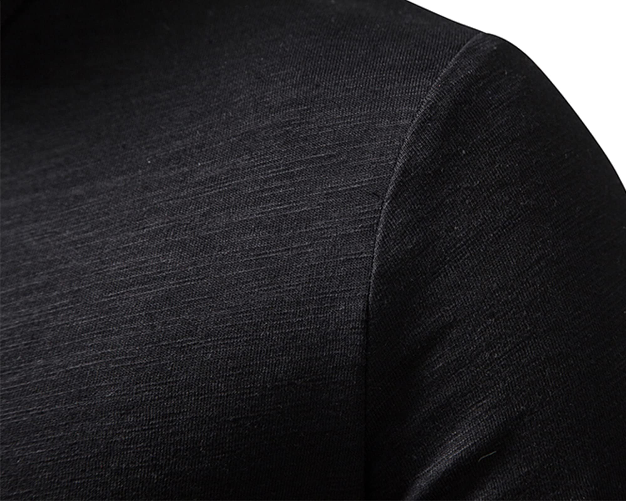 MakingDa Chemise Henley décontractée à manches longues/courtes pour homme, coupe musclée, 4 boutons, coupe ajustée