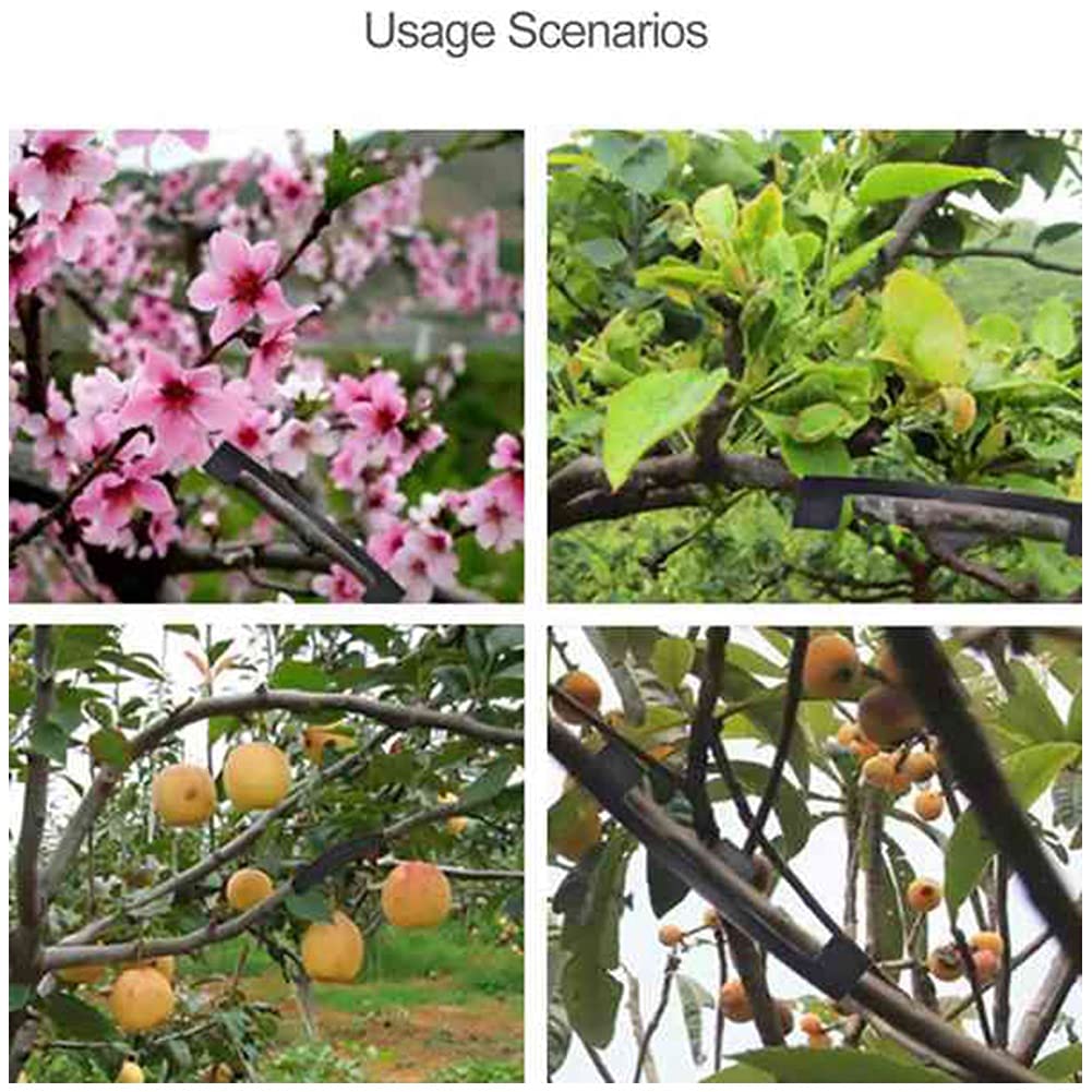 40 Stück Obstbäume Form Zweig Pinzette zum Biegen von Pflanzen Trainer Bonsai Form Zweig Klemmen Biegen Werkzeug