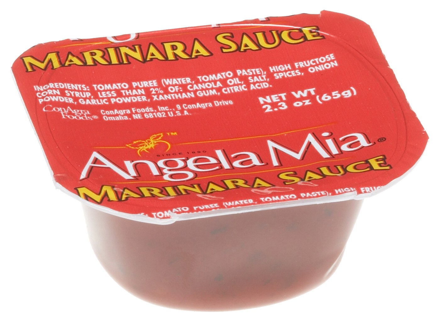 Angelo Marinara Sauce, 2.3Ounce Cups (Pack of 48
