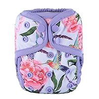 Vista 22 de Pañal para bebé recién nacido 8lbs-10lbs (floral)