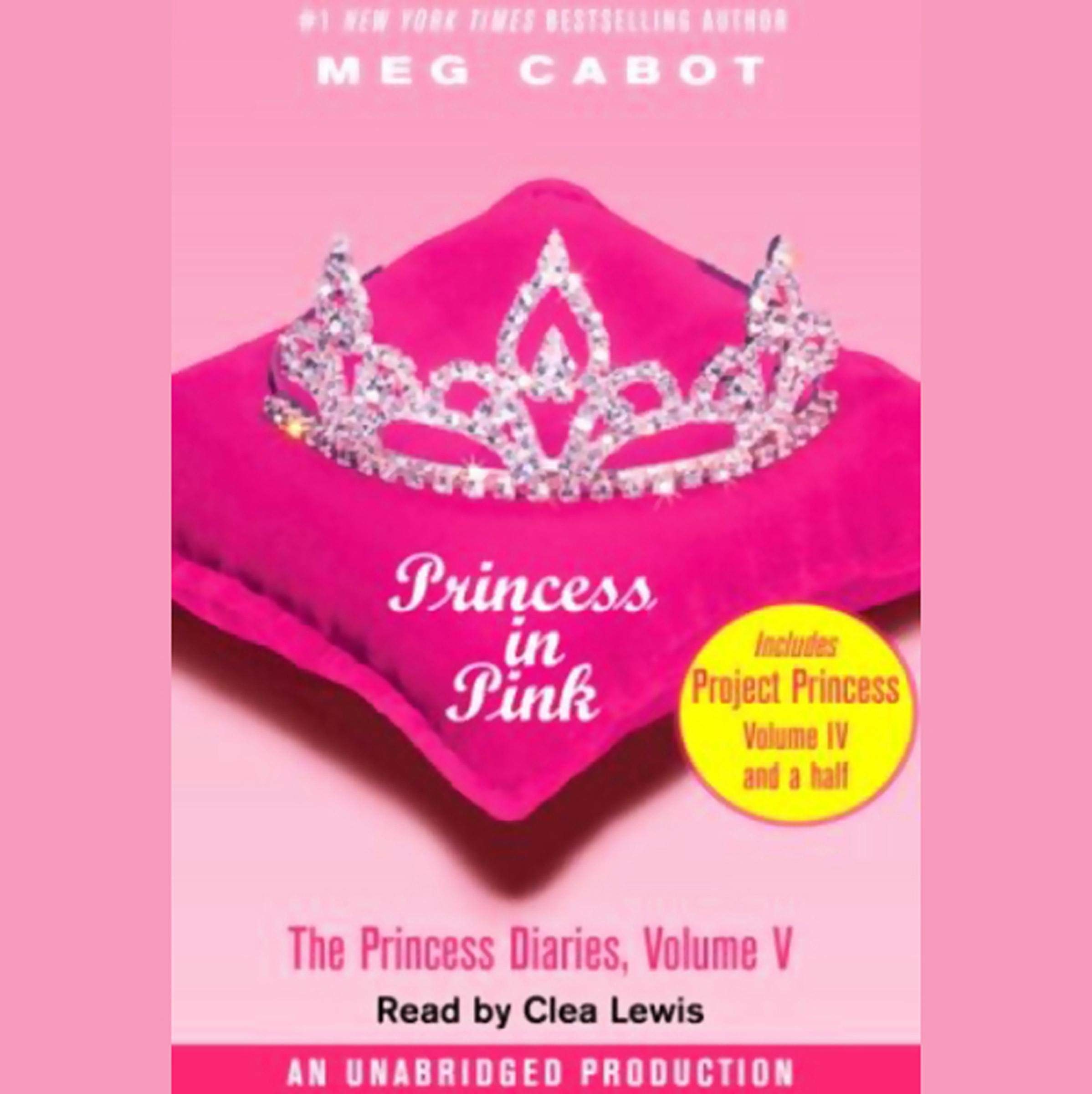 Cover art for The Princess Diaries, Volume V: Princess in Pink