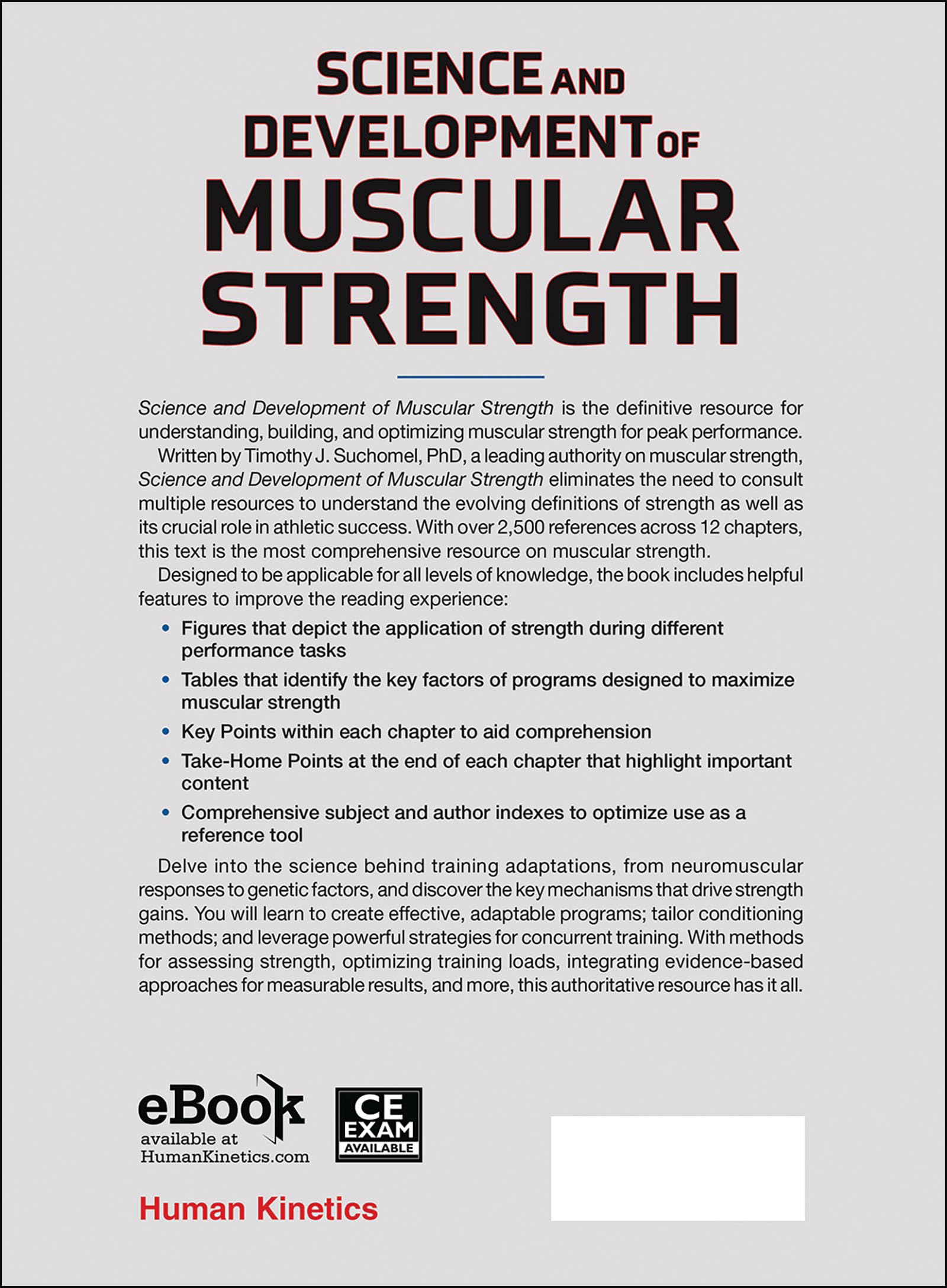 Science and Development of Muscular Strength