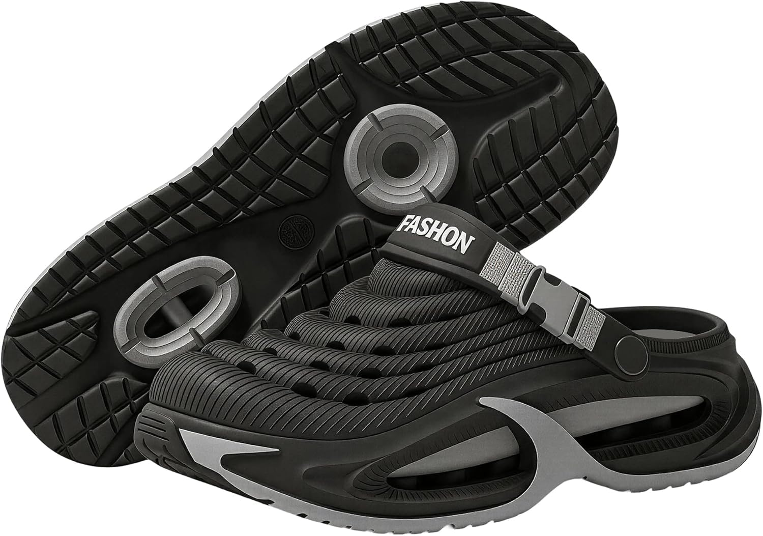 Scarpe da giardino per uomo e donna con supporto per arco plantare | Zoccoli da giardino estivi traspiranti e leggeri senza lacci