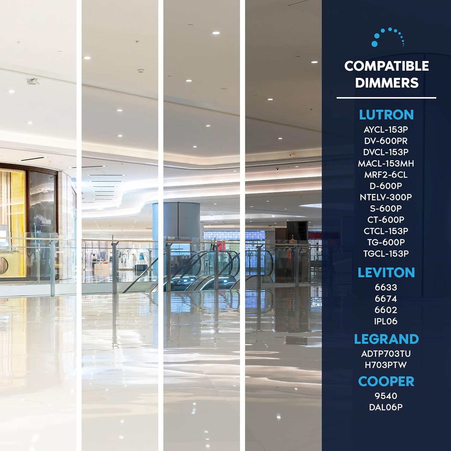 LUXRITE 6-Pack 4 Inch Ultra Thin LED Fire Rated Recessed Lights, 5CCT 2700K/3000K/3500K/4000K/5000K, 2 Hour Fire Rating, 800 Lumens, Dimmable Wafer Lights, IC Rated, Wet Rated, ETL, No Tenmat Needed