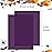 CHRORINE Purple Tissue Paper - 60 Sheets, 20 x 14.5 inches, Halloween & Party Art Gift Wrapping, DIY Crafts & Decor