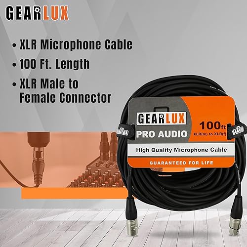 Miniatura 36 de Gearlux XLR cable para micrófono, varias