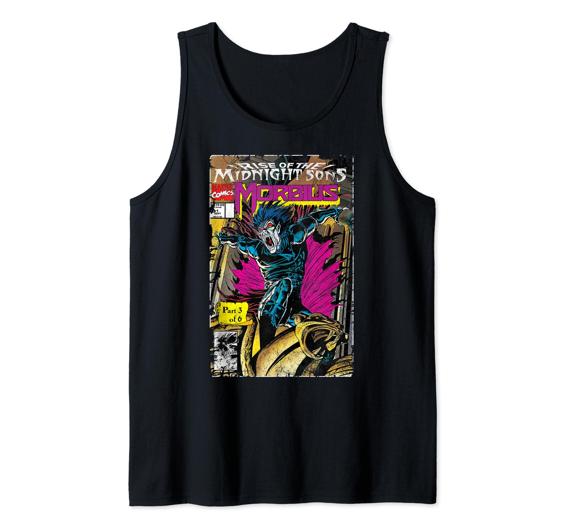 Débardeur Marvel Morbius style vintage avec imprimé couverture de comic book original