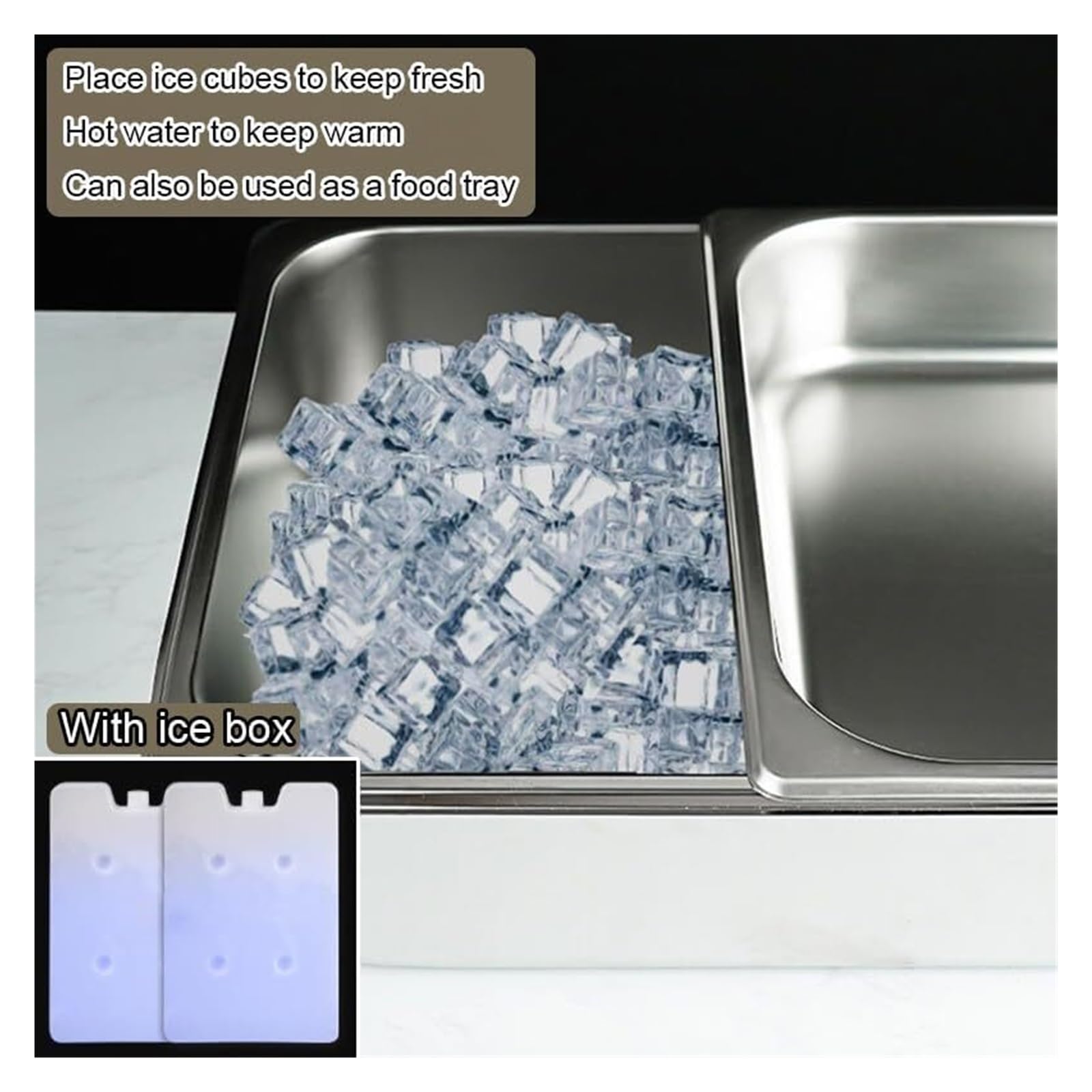 Estante para especias, dispensador de condimentos para encimera con tapa transparente para uso comercial en restaurantes y cocina