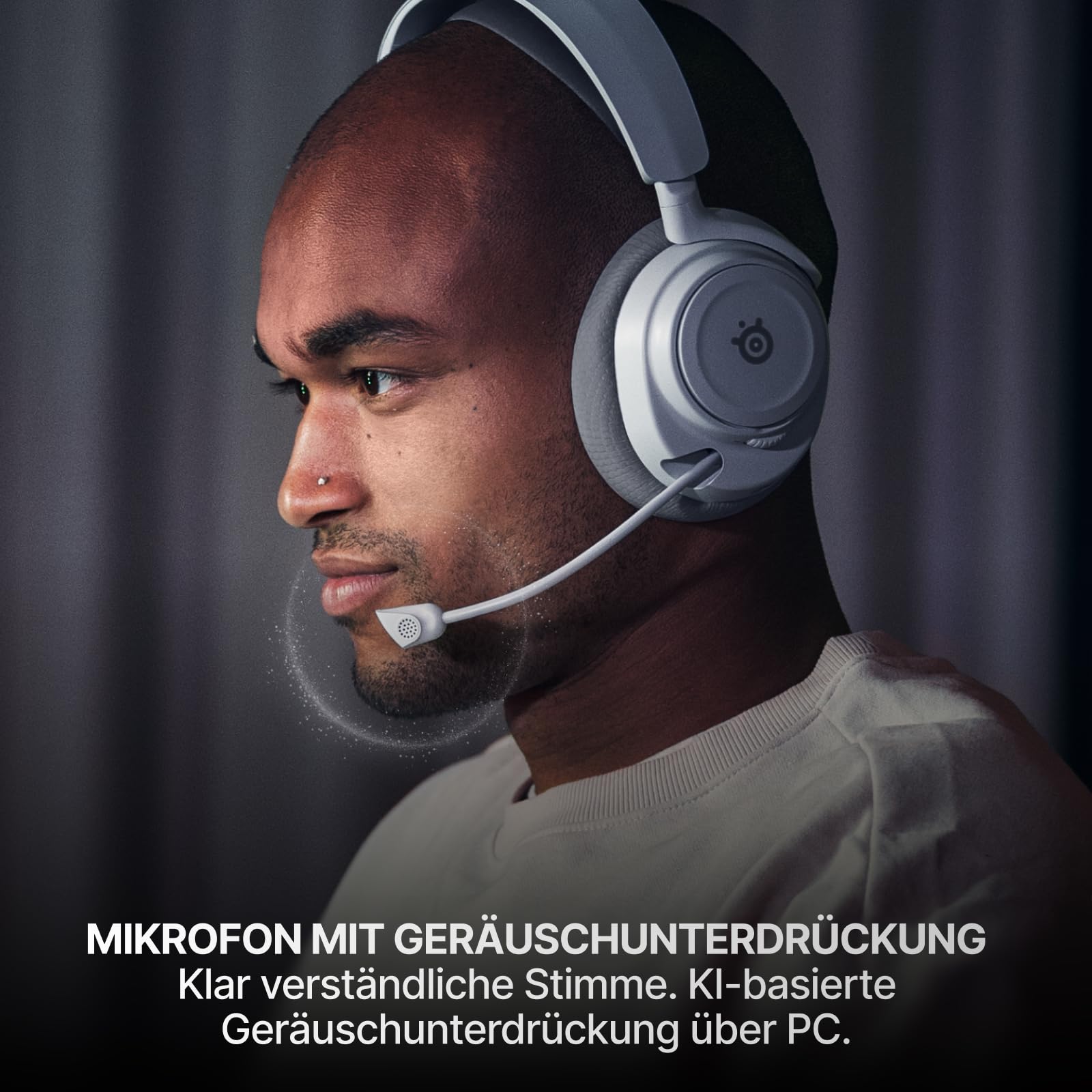 SteelSeries Arctis Nova 7P Wireless Gen 2 - PS5 Headset - Gaming Headset Wireless - App-Steuerung - Über 50 Std. Akku & Schnellladefunktion - 2,4 GHz + Bluetooth - Für PlayStation, PC & mehr - Schwarz