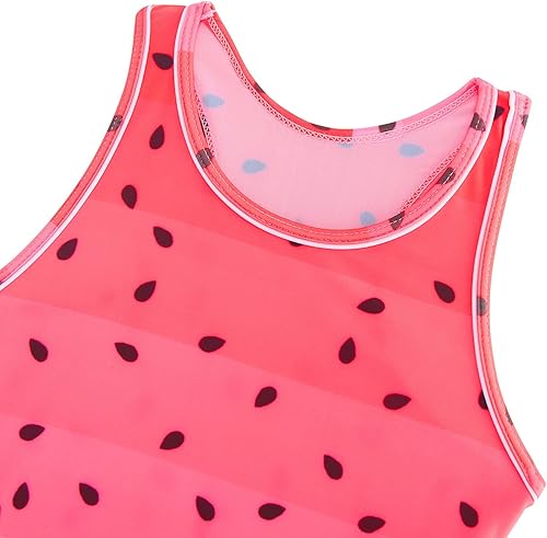 Miniatura 3 de Belovecol Traje de Baño de Dos Piezas para Niñas, Tankini, Traje de Baño de Verano, Traje de Playa sin Rozaduras con Almohadillas de Sostén