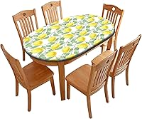 Vista 27 de Mantel ajustable ovalado de otoño, con borde elástico de hoja de arce, manteles de poliéster, para interiores, restaurantes, exteriores, terraza