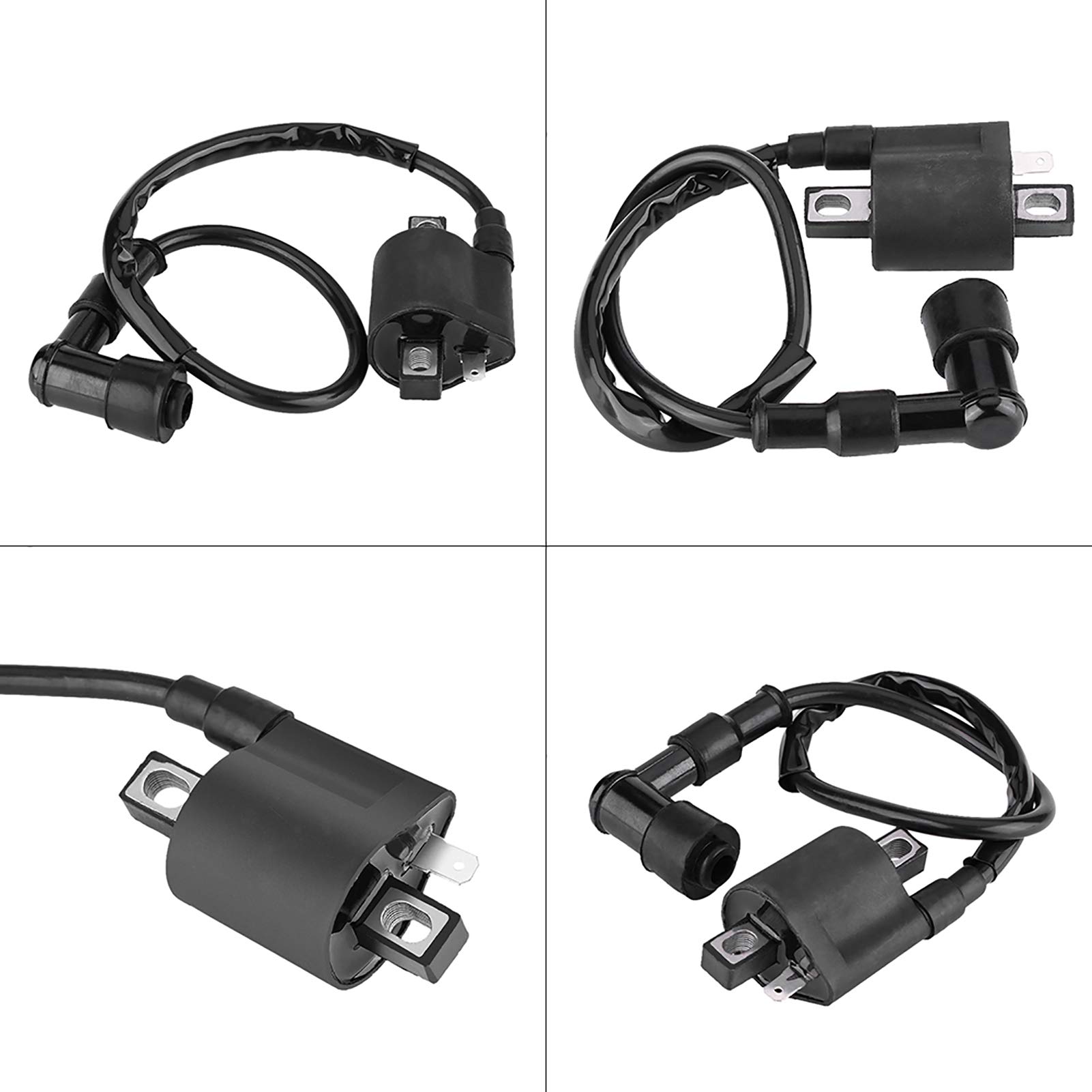 BORDSTRACT Bobina de Encendido 150/200/250cc para Motores de ATV, Quad, Motocicletas de Tierra, Scooters, Buggies y Go-Karts