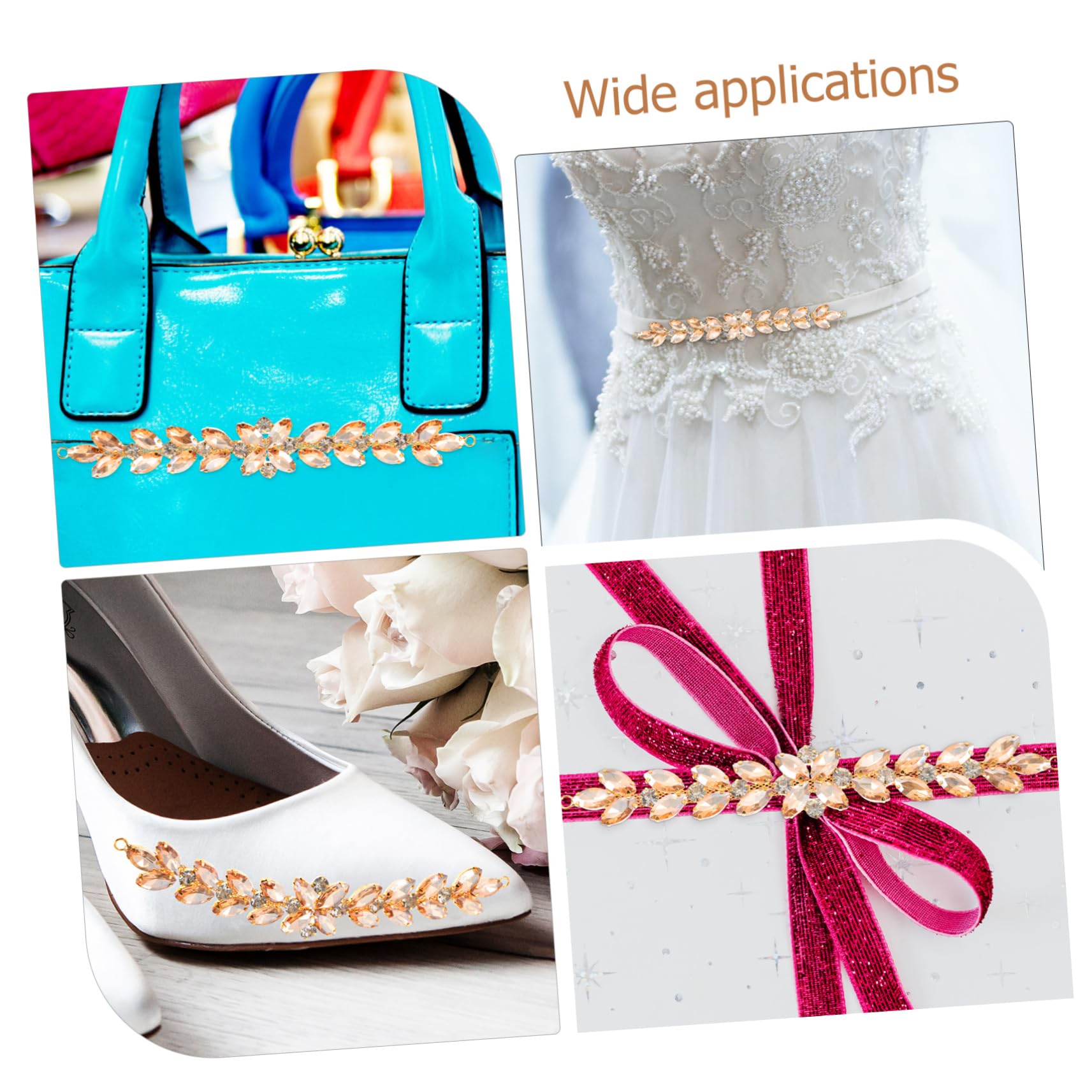 Operitacx 4pezzi Applique Per Decorazione Per Maniche Accessori Per Matrimonio e Cerimonie Patches Per e Scarpe