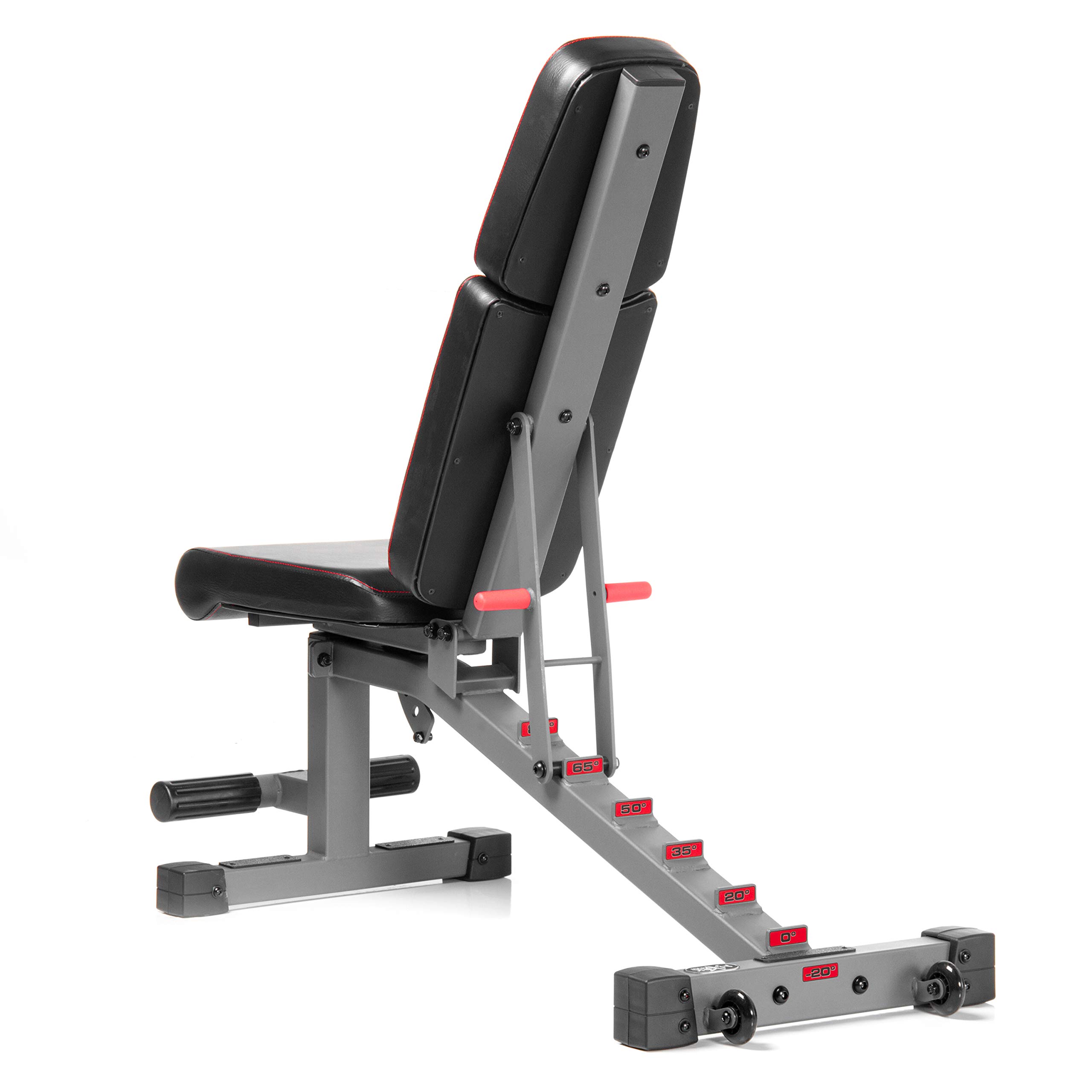 Adjustable Weight Bench, High Performance Adjustable Bench, 1500 lb Weight Capacity, Strength Training Adjustable Benches for Commercial or Home Use