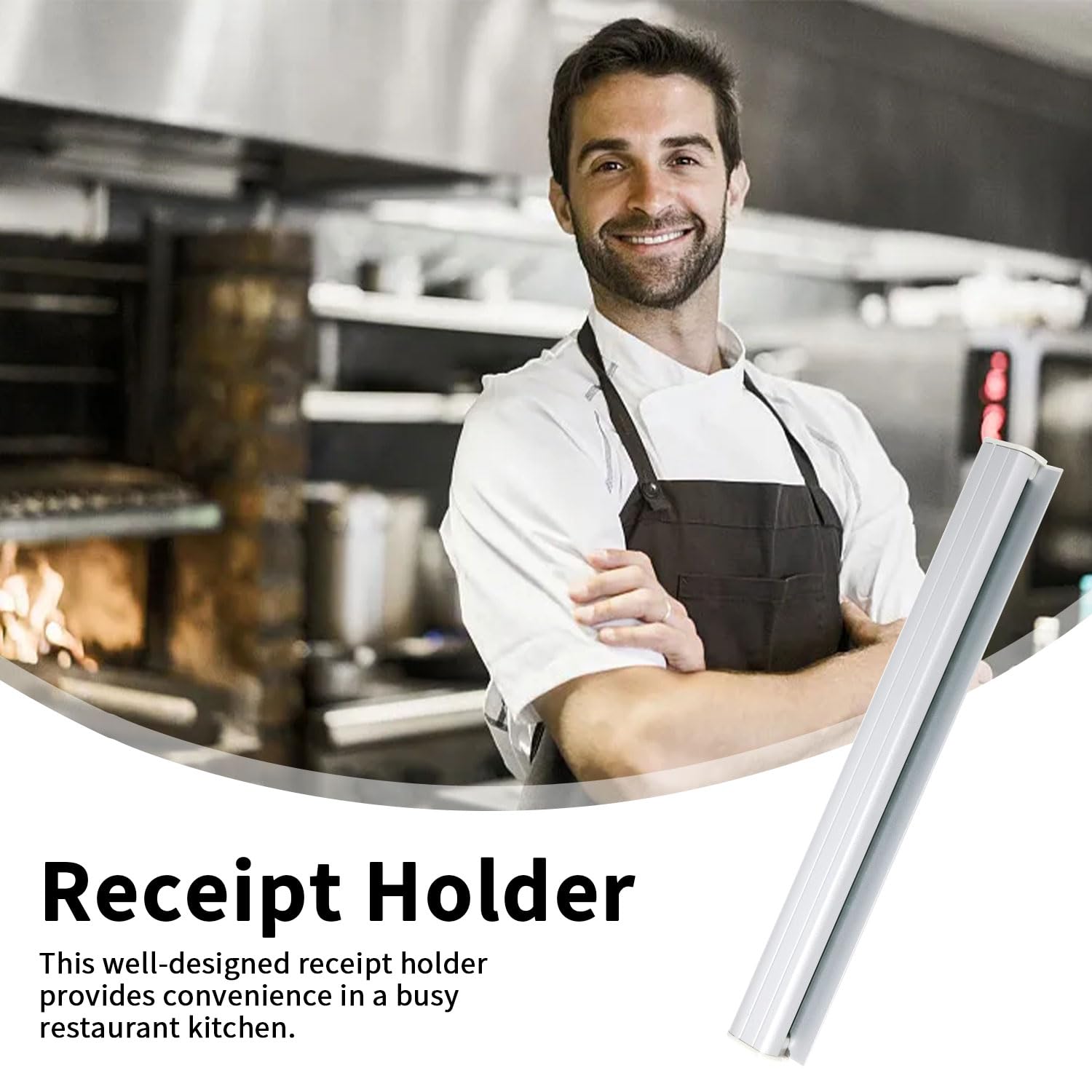 Barra Porta Comande In Alluminio 30 Cm - Per Ristoranti, Uffici E Hotel - Foto 5