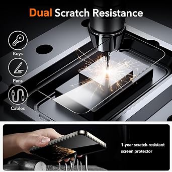 2 Pack Screen Protector for Apple iPhone Air,HD Tempered Glass, Anti-Scratch, Case Friendly Auto Installation