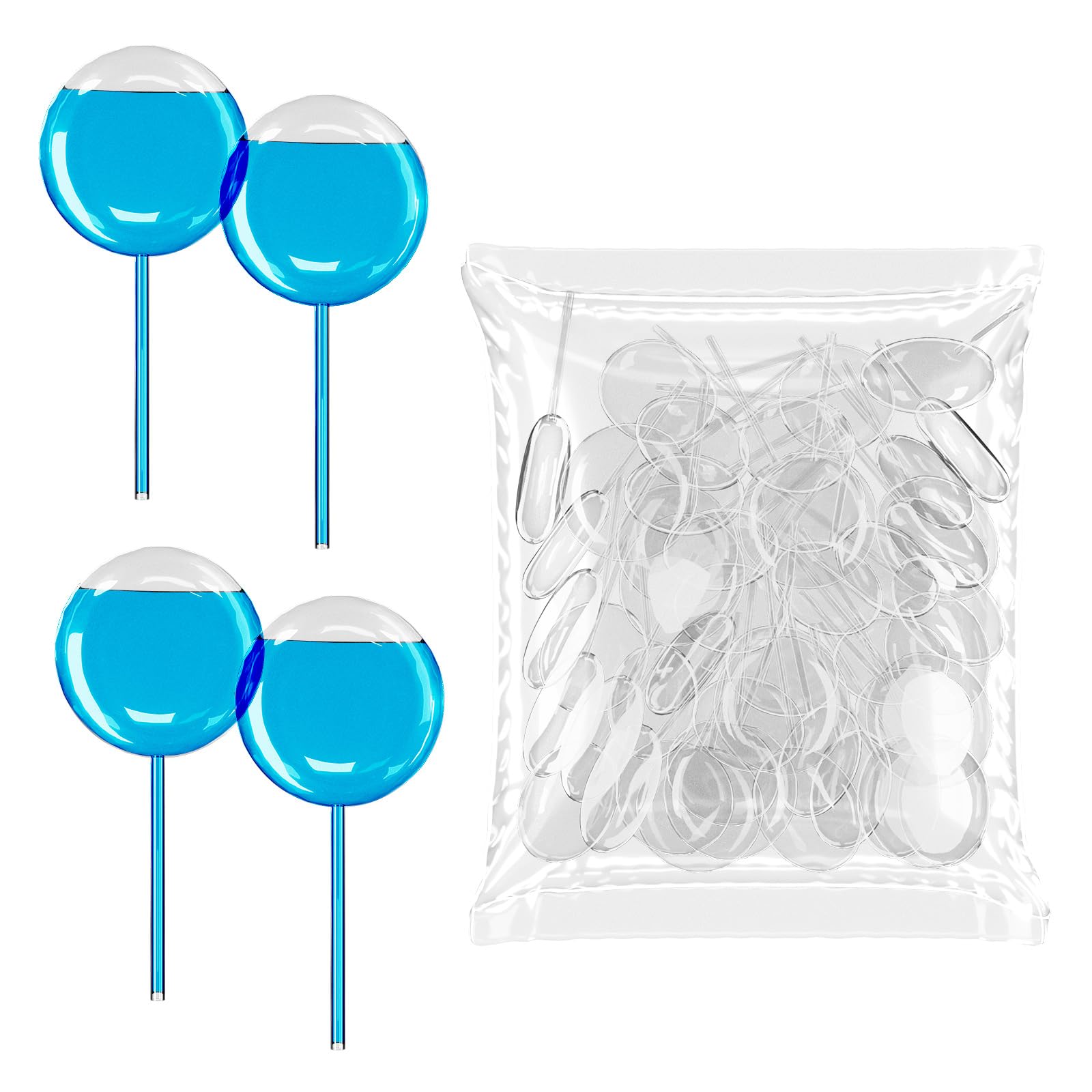 Photo 1 of [Ball Style] Vabiooth 50Pcs 4mL Plastic Transfer Pipettes