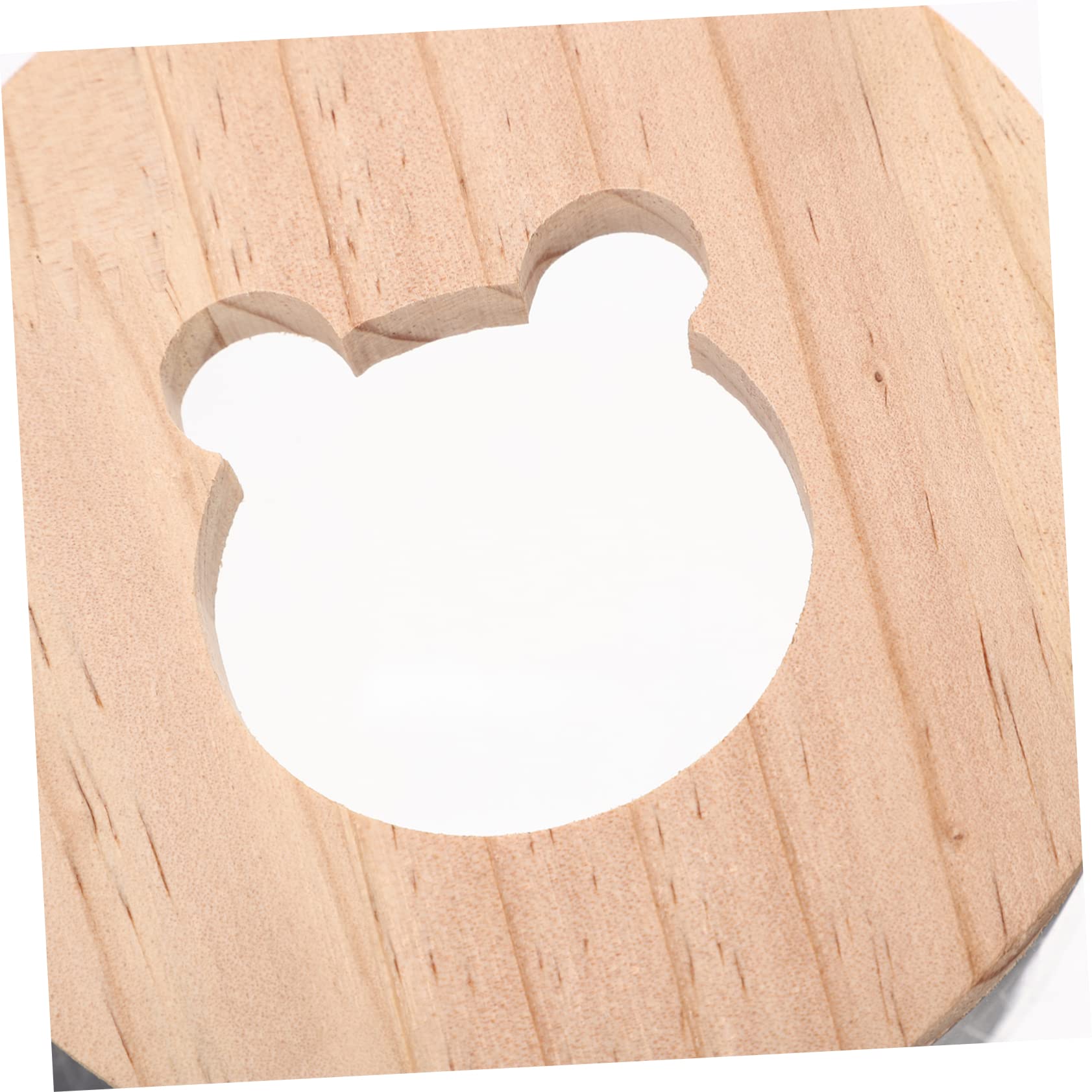 COLLBATH 2stücke Klarer Hamster Sandbad Behälter Mit Holzdeckel Transparente Für Chinchillas Und Kleine Haustiere Für Spiel Und Pflege Im Käfig