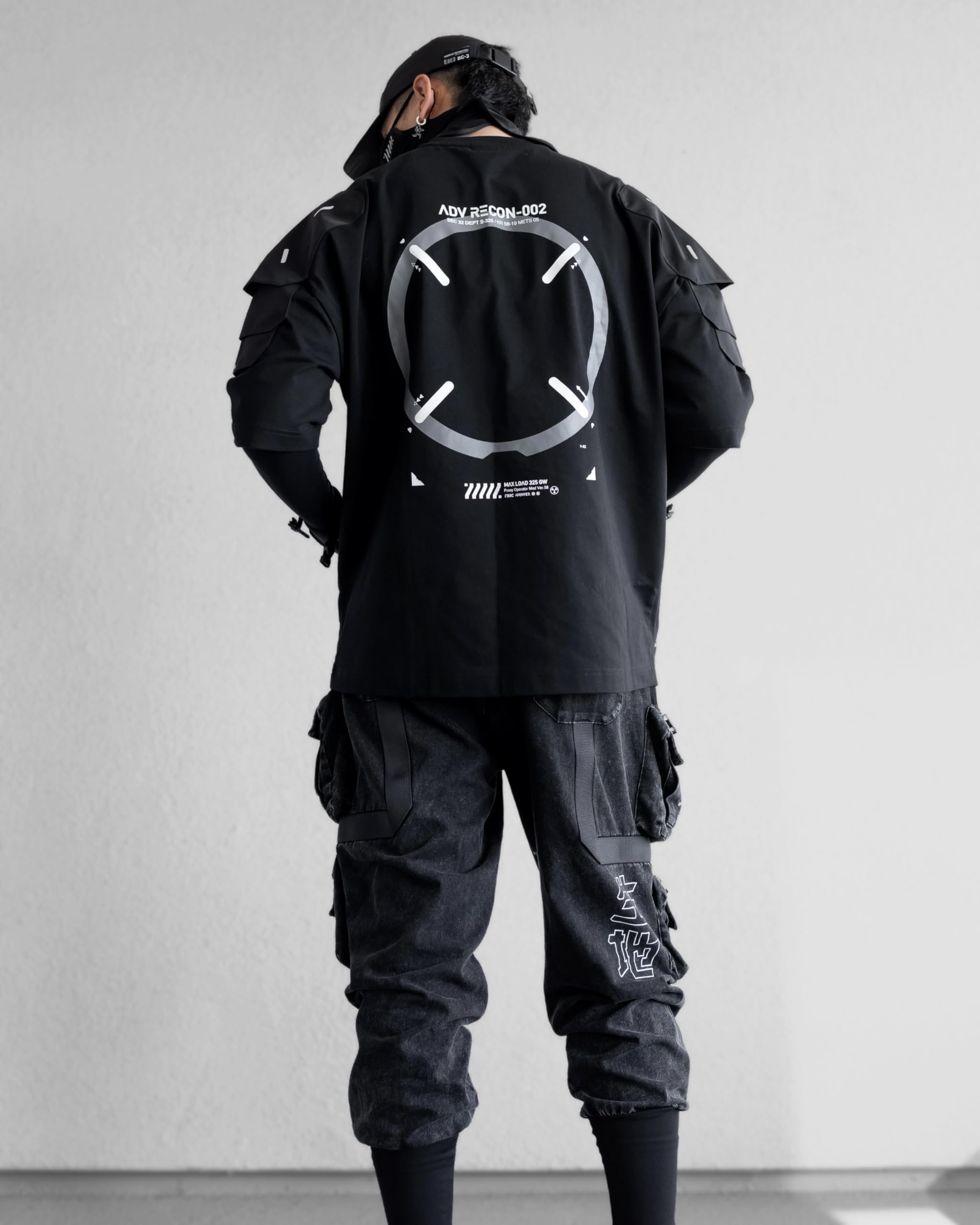 Fabric of the Universe Cyberpunk T-Shirt, schwer, Premium-Baumwolle, 284 g