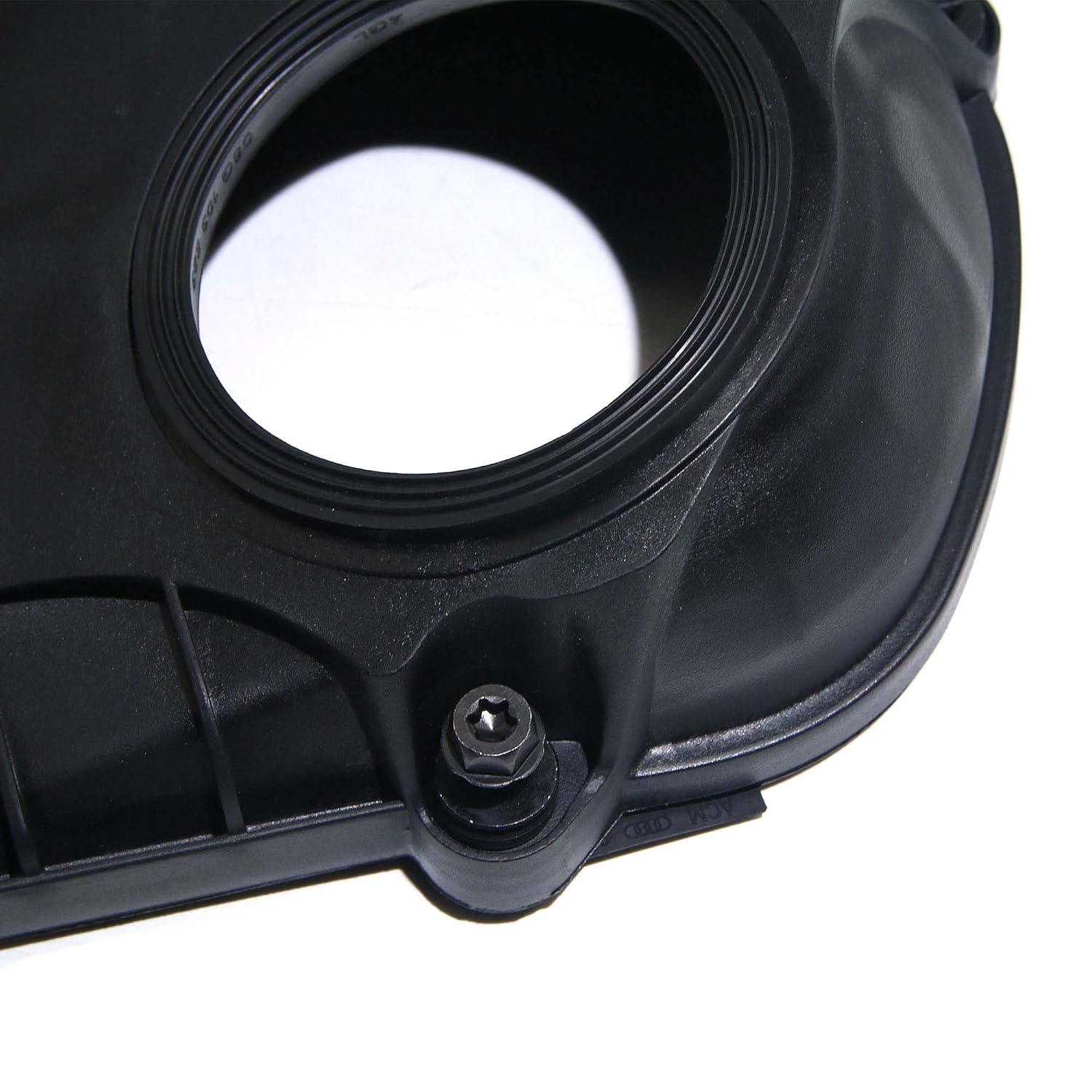 Engine Upper Timing Chain Cover with Gasket Compatible with 2008-2017 Audi A3 A4 A5 A6 Q5 TT VW Beetle CC EOS Golf GTI Jetta Passat Replaces# 06H103269H 06H103269L 06H103269G, Black