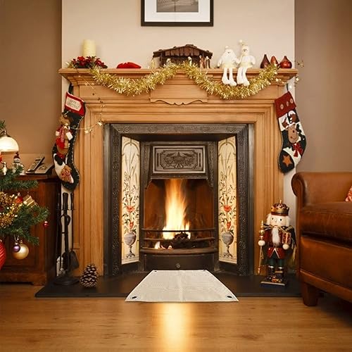 Miniatura 3 de Alfombrilla de fuego de fibra de vidrio, aislamiento térmico, protección de césped, reutilizable, fácil de transportar, manta ignífuga para fogata