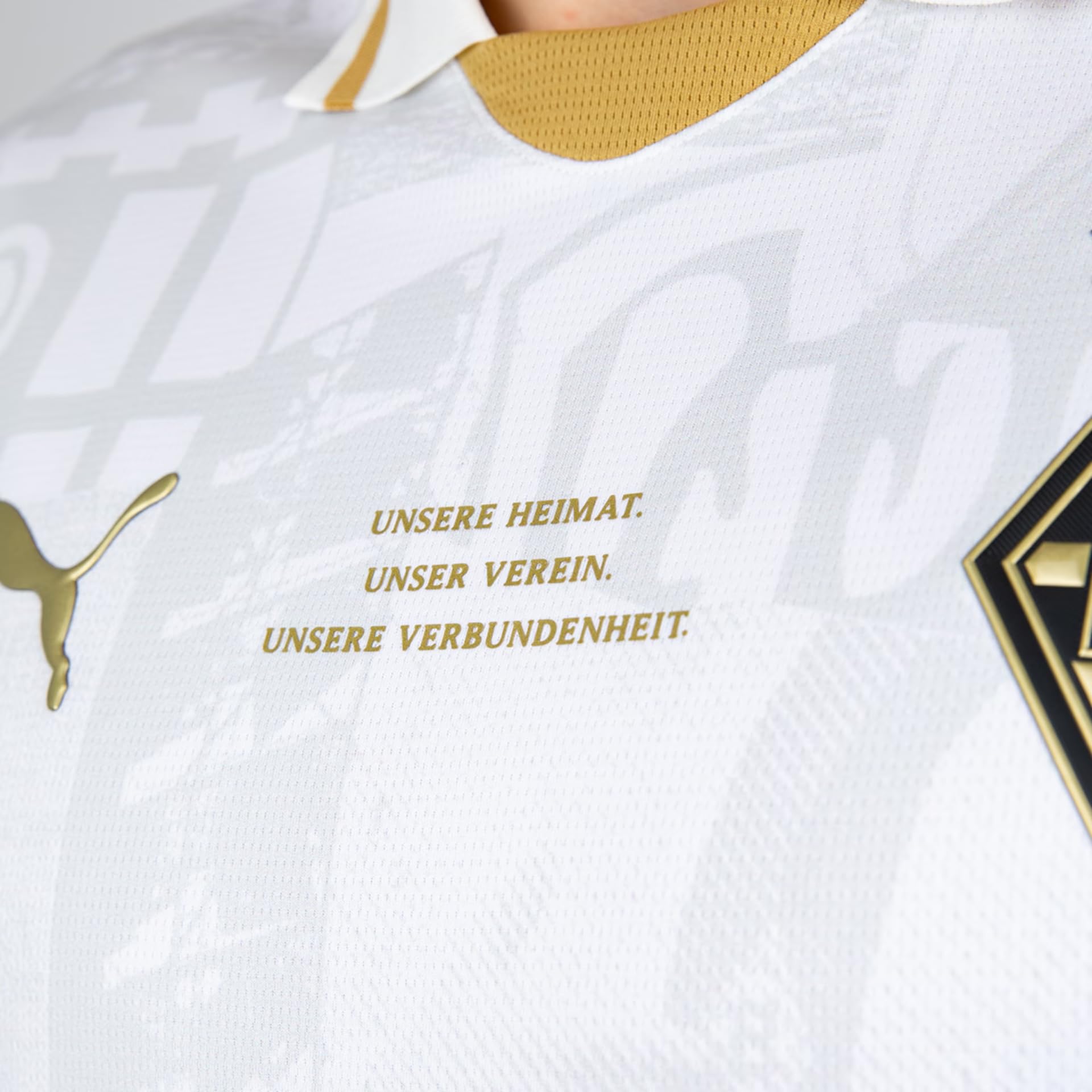 PUMA Borussia Mönchengladbach Special Edition Trikot 2025/2026 Weiß Herren