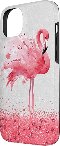 Vista 35 de Funda para iPhone 13 Cute Flamingo Women Girls Flamingos Birds