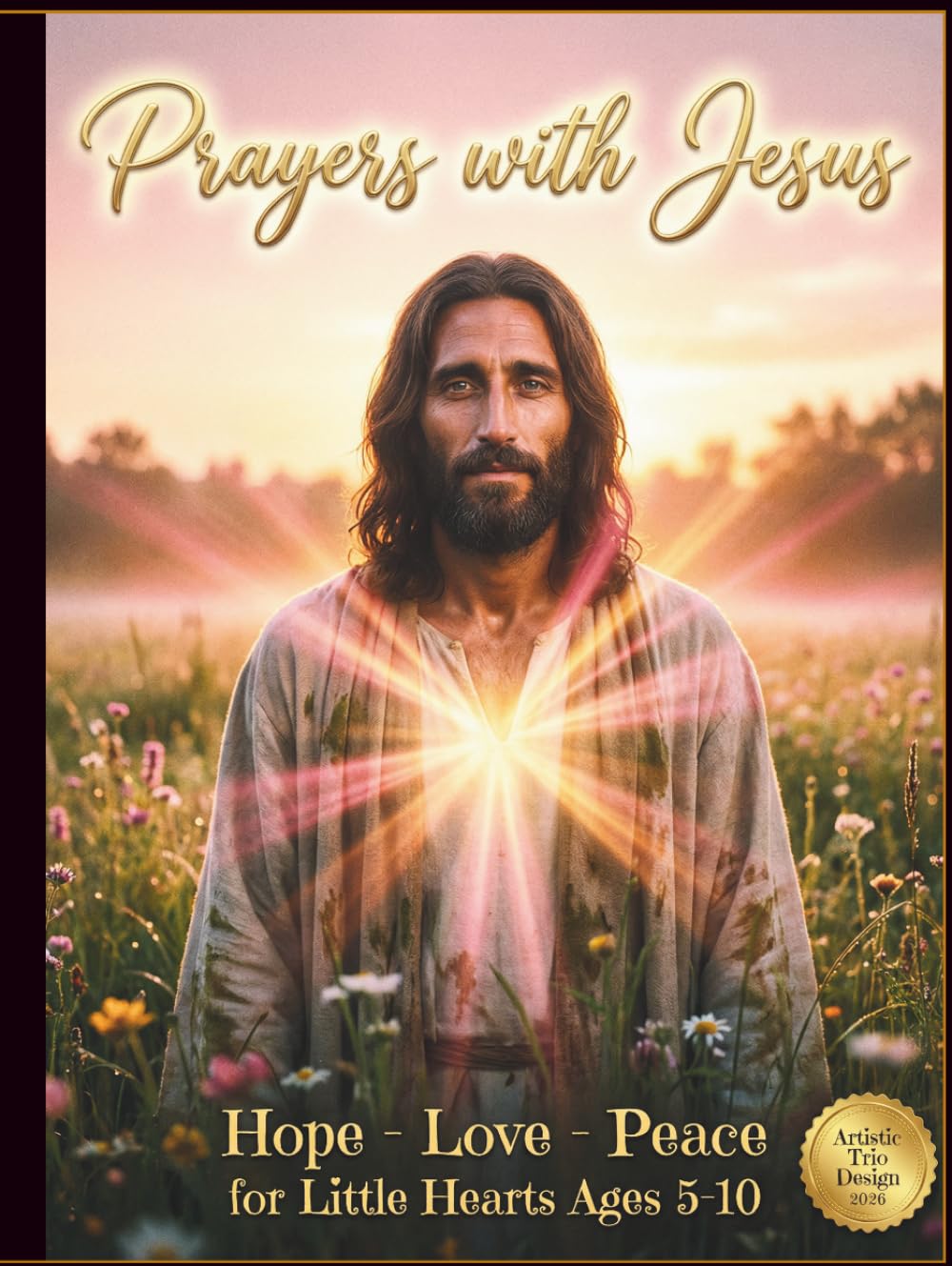 Prayers with Jesus: A Beautiful Children’s Prayer Book of Hope, Love, Peace, and Comfort for Ages 5-10