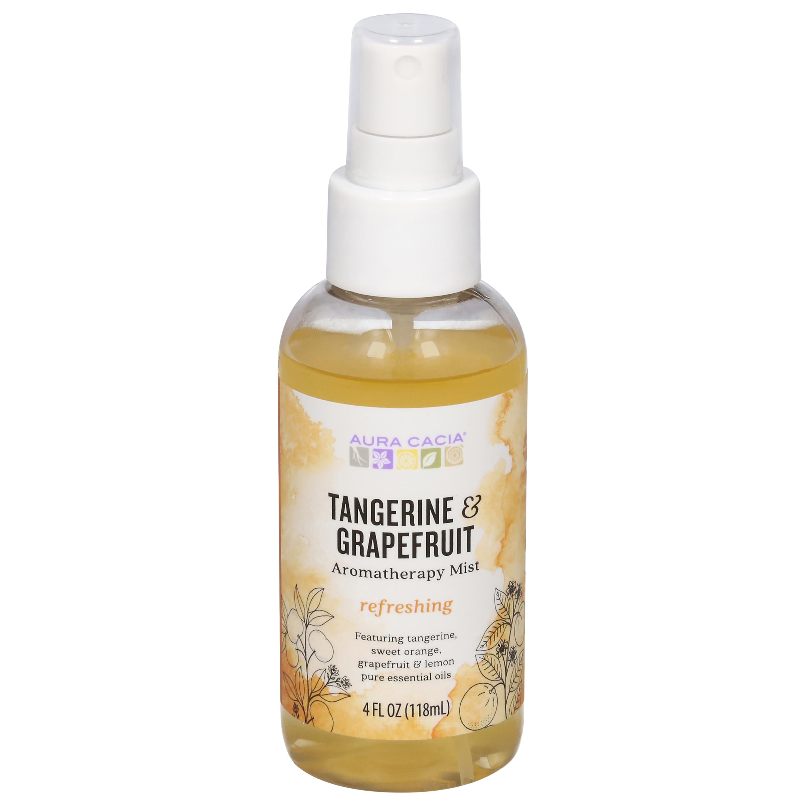 Aura Cacia Aromatherapy Mist Tangerine Grapefruit - 4 fl oz-image-48
