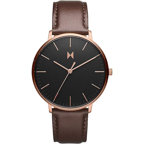 MVMT Men’s Legacy Slim Watch - Analog Watch for Men - Minimalist, Water Resistant 3 ATM/30 Meters Men’s Dress Watch - Premium Japanese Quartz Men’s Wristwatch - 42mm