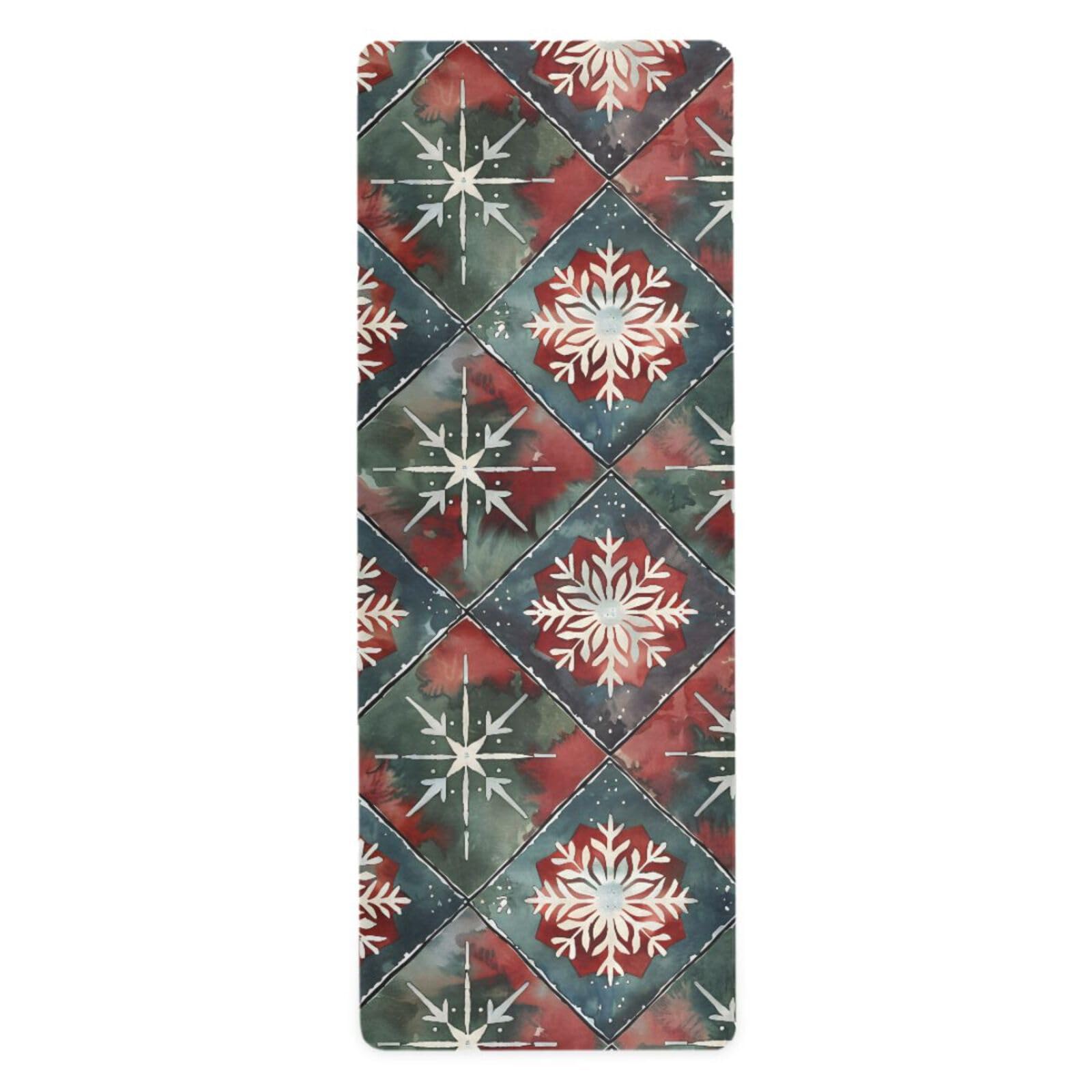 Pattern Pattern Yoga Mat Non Slip Thick Kids Eco Friendly Rubber Workout Foldable Yoga Mat Women Exercise