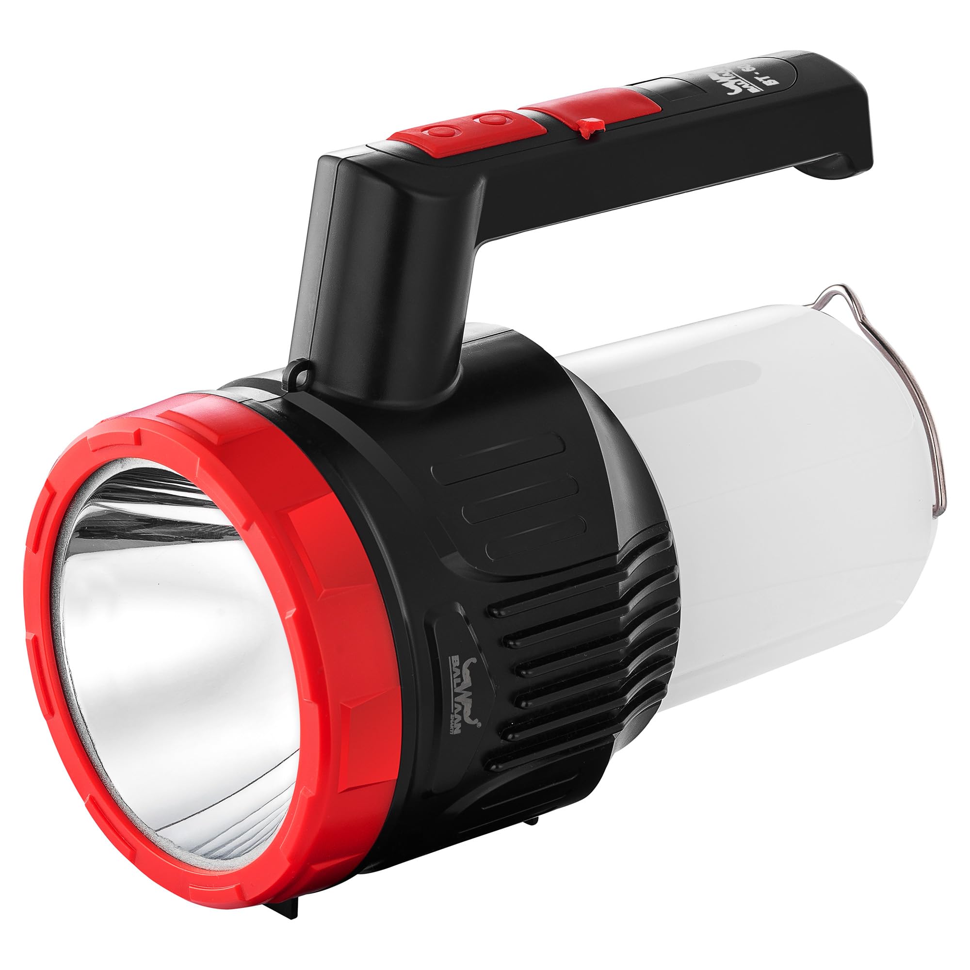 Balwaan Krishi 2 in 1 Emergency Flashlight with Lantern, 5W LED Torch & 32 SMD Lantern |Type-C USB Fast Charging| 3 Front Light Modes and 2 Lantern Modes | Multipurpose Rechargable Torch Light | BT-60-image-1