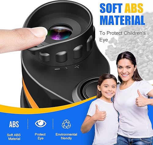 Miniatura 20 de LET'S GO! Binoculares para niños, prismáticos compactos de alta resolución a prueba de golpes Azul,Verde,Light blue,Light pink,Navy