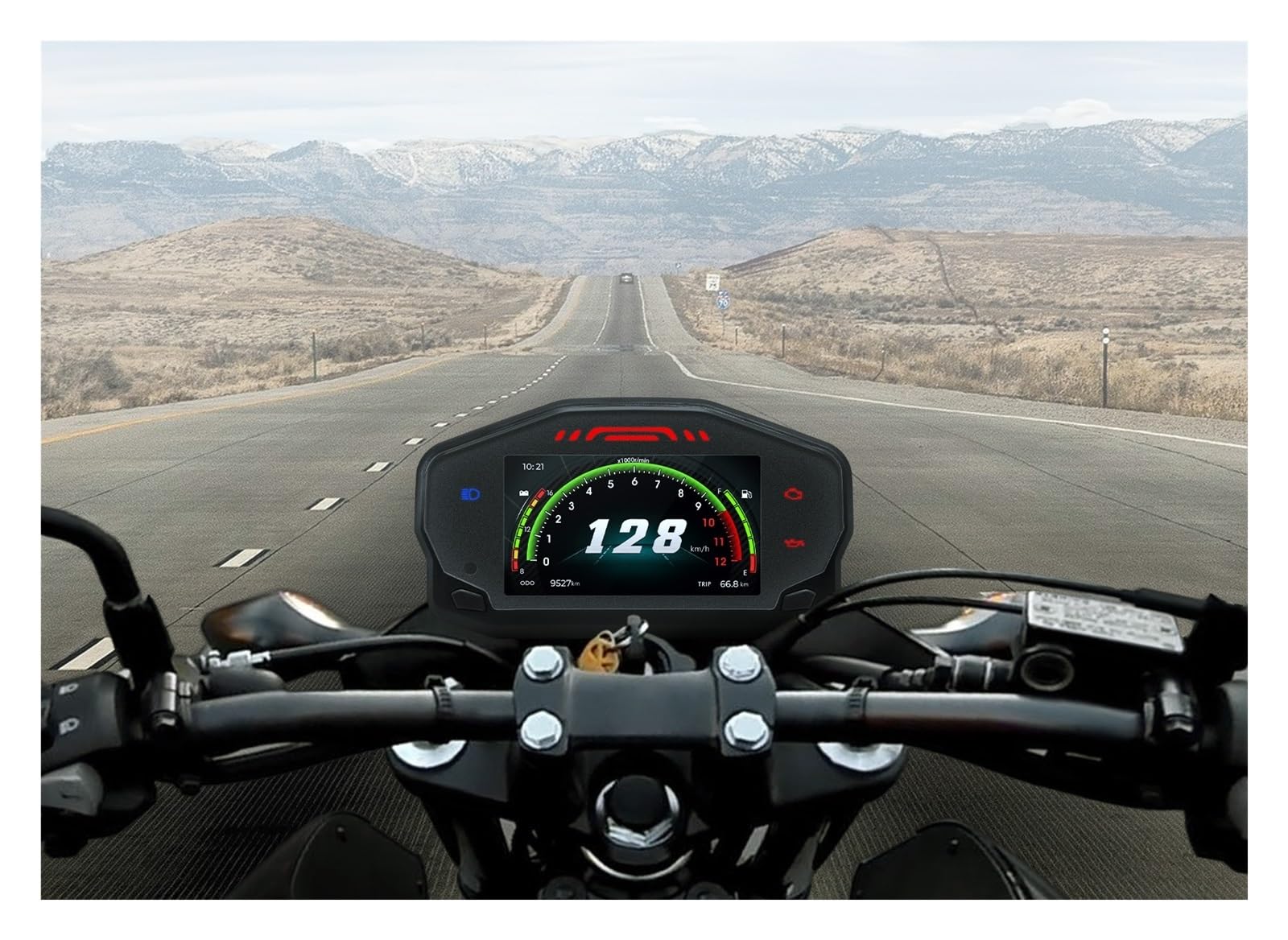 Tachimetro Per moto con tachimetro, indicatore di