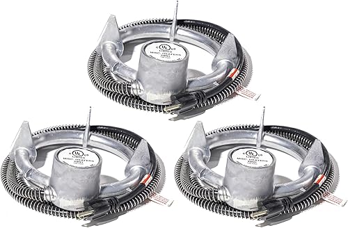 Miniatura 8 de Farm Innovators H-49 - Descongelador de cubeta de aluminio de 250 vatios de 5 galones con termostato autorregulador