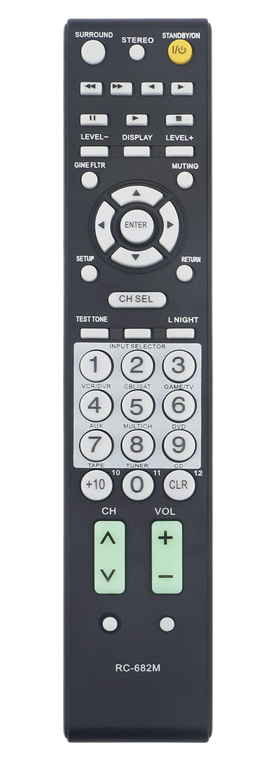 Buy Universal A/V Receiver Replaced Remote Control RC-682M RC-681M Fit for Onkyo Audio/Video HT-R340 HT-R530 HT-R540 HT-R550 HT-SR600 HT-SR800 TX-SR505 TX-SR604 TX-SR605 Online at Low Prices in India