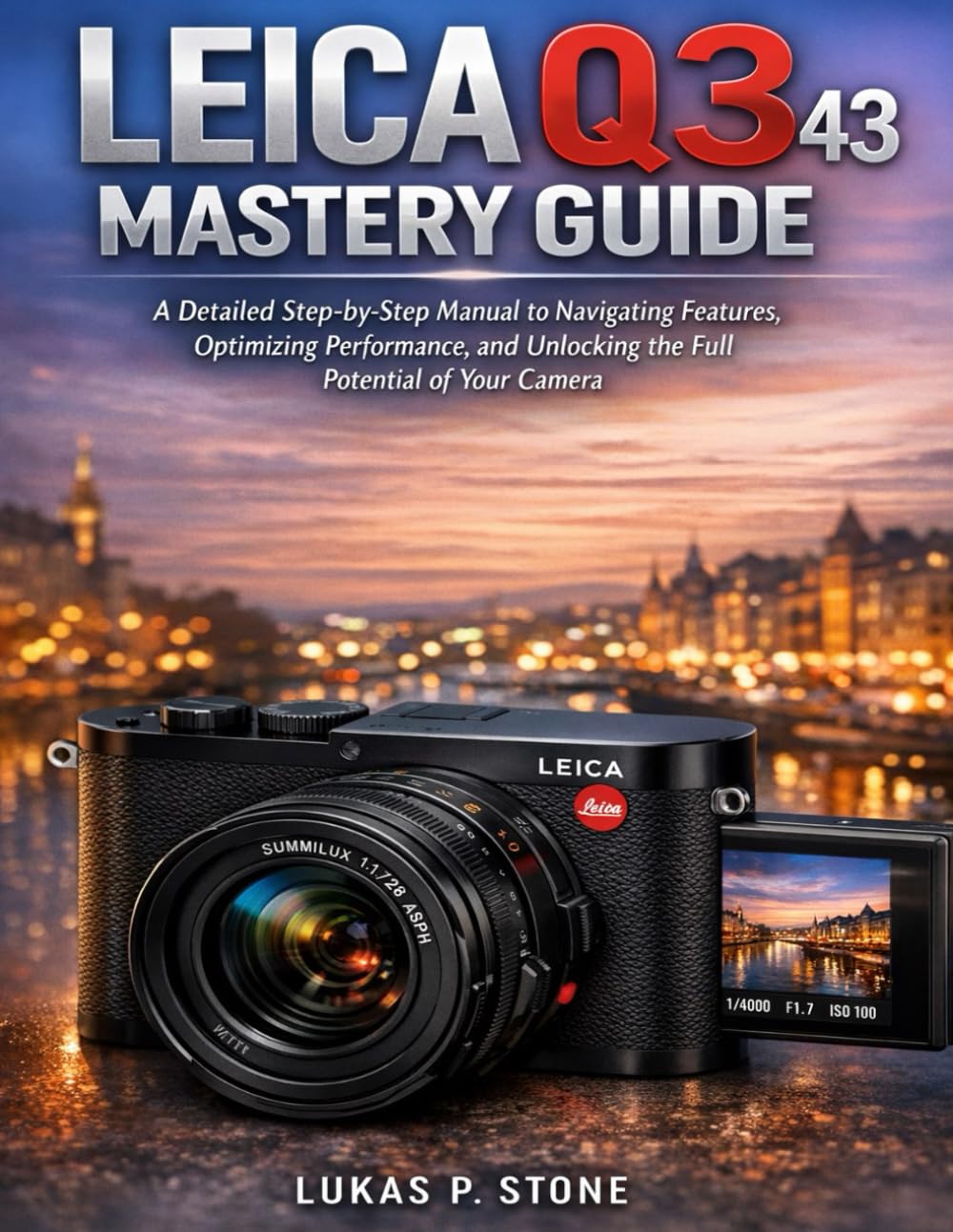 LEICA Q3 43 MASTERY GUIDE: A Detailed Step-by-Step Manual to Navigating Features, Optimizing Performance, and Unlocking the Full Potential of Your Camera