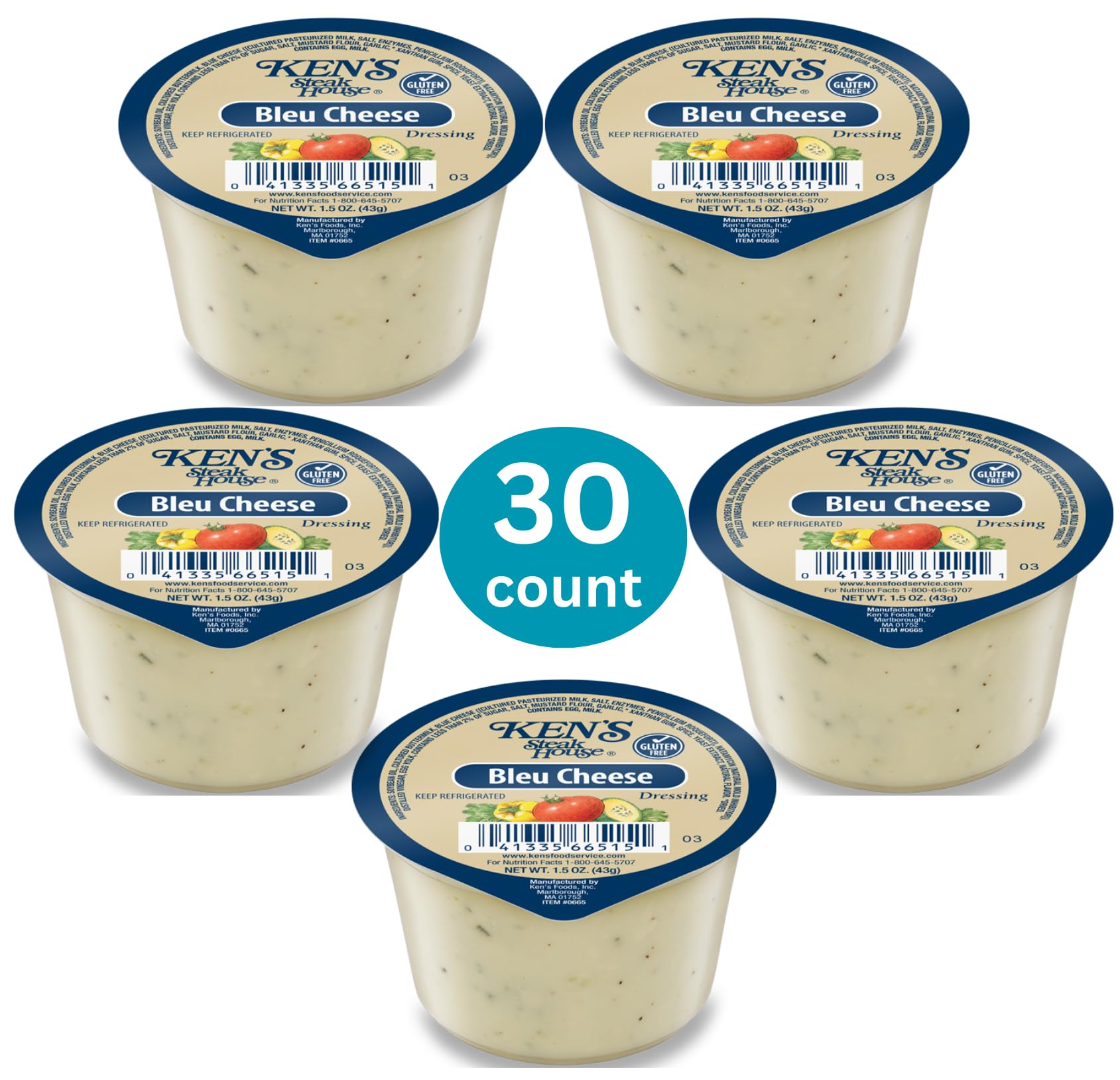 blue cheese vs ranch dressing Real Homemade Ranch & Blue Cheese Dressing