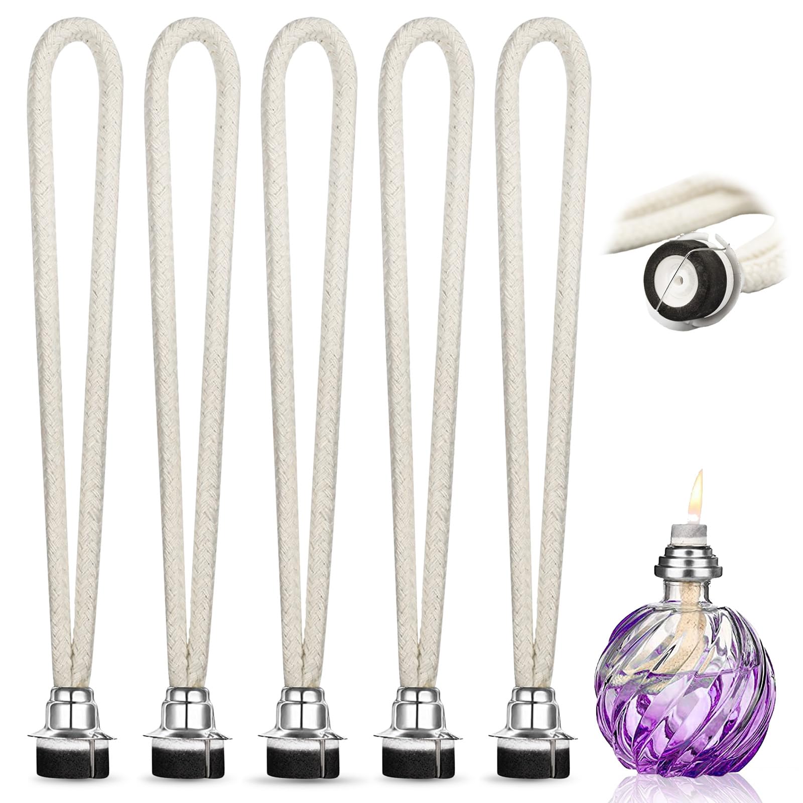 Stoppini Per Lampada Catalitica Aromaterapia - 2 Pezzi Da 18mm Per Diffusori - Foto 7