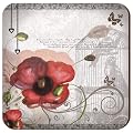 Freelance Hardboard & Cork Coaster Set of 6 Pcs, 10.5x10.5 cm - Tea Coasters for Dining Table - Table Coaster Set for Cu