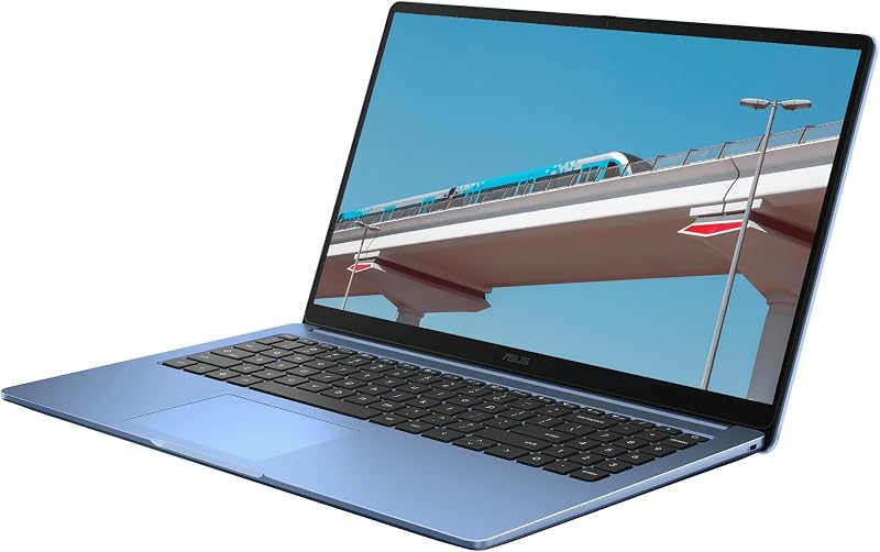 ASUS 15.6 FHD Chromebook Plus Intel Celeron 4GB 128GB Star Blue (Renewed) image 2