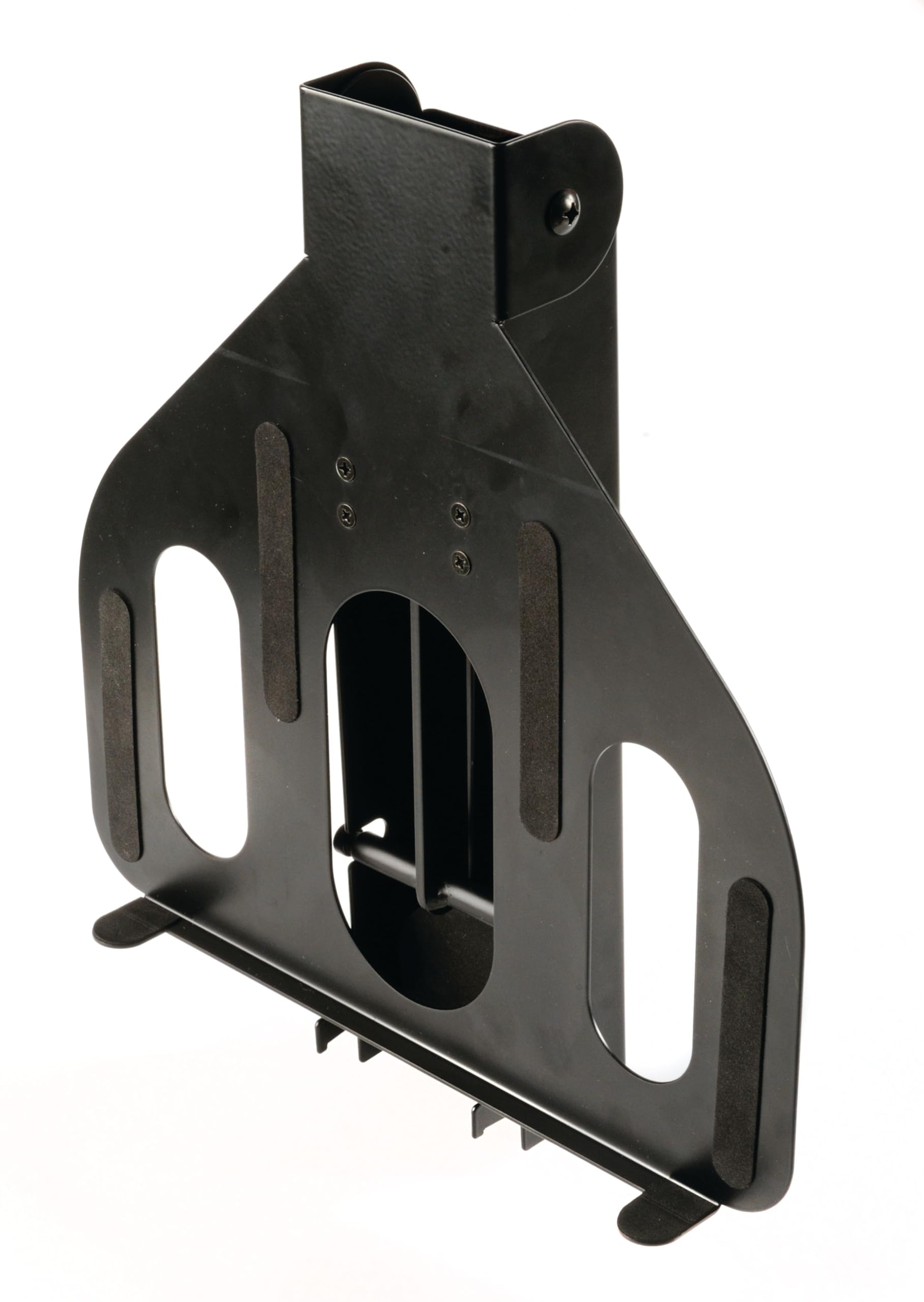 QUIK LOK - LPH/005 SUPPORTO PER LAPTOP, Struttura in Acciaio Leggera e Stabile, con Pads in Gomma, Due Angolazioni Diverse, Carico Massimo 15kg, Colore Nero